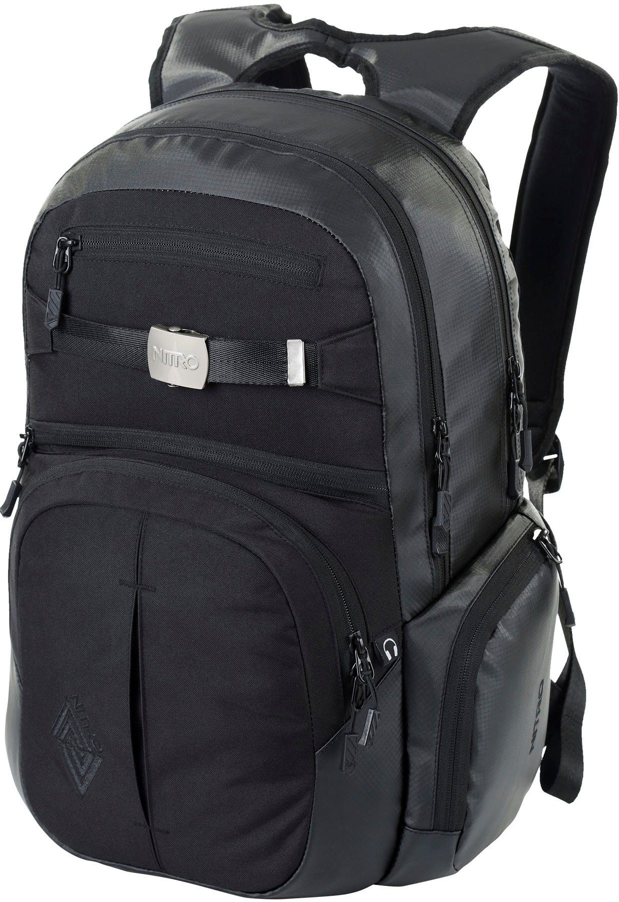 NITRO Schulrucksack Hero, Alltagsrucksack, Großer Freizeitrucksack, Schule, Arbeit und Reise