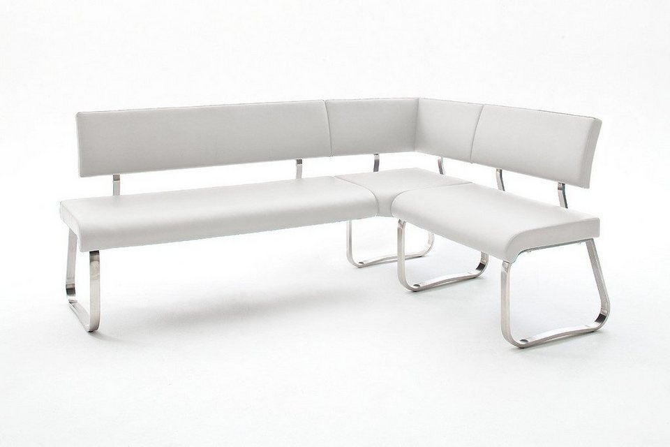MCA furniture Eckbank Arco, Eckbank frei im Raum stellbar, Breite 200 cm,  belastbar bis 500 kg