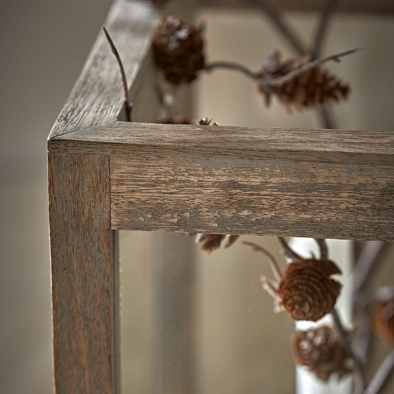 Mirabeau Windlicht Windlicht Solvik antikgrau/klar (kein Set, kein Set)