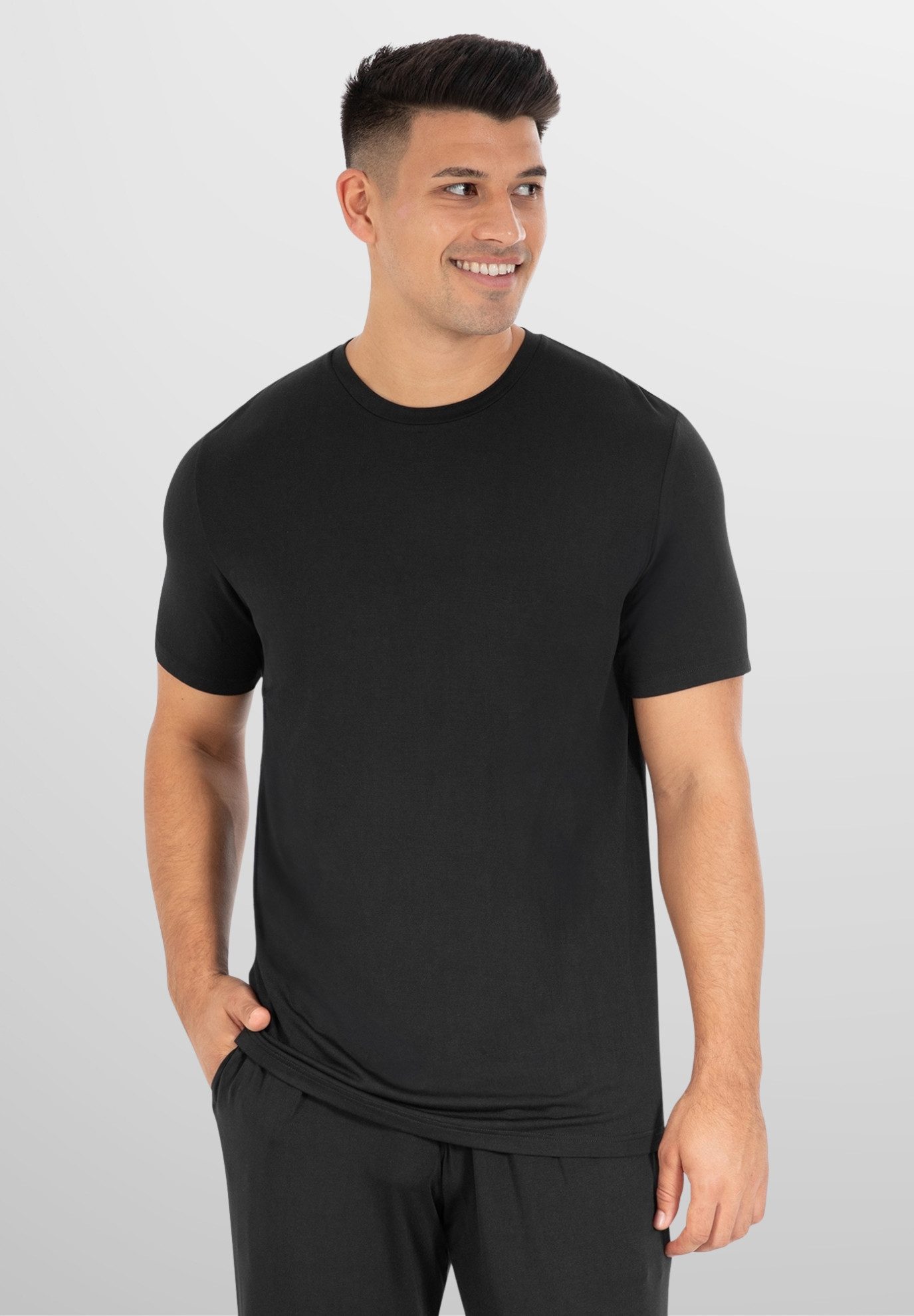 Smilodox T-Shirt Ilian Modal Modal günstig online kaufen