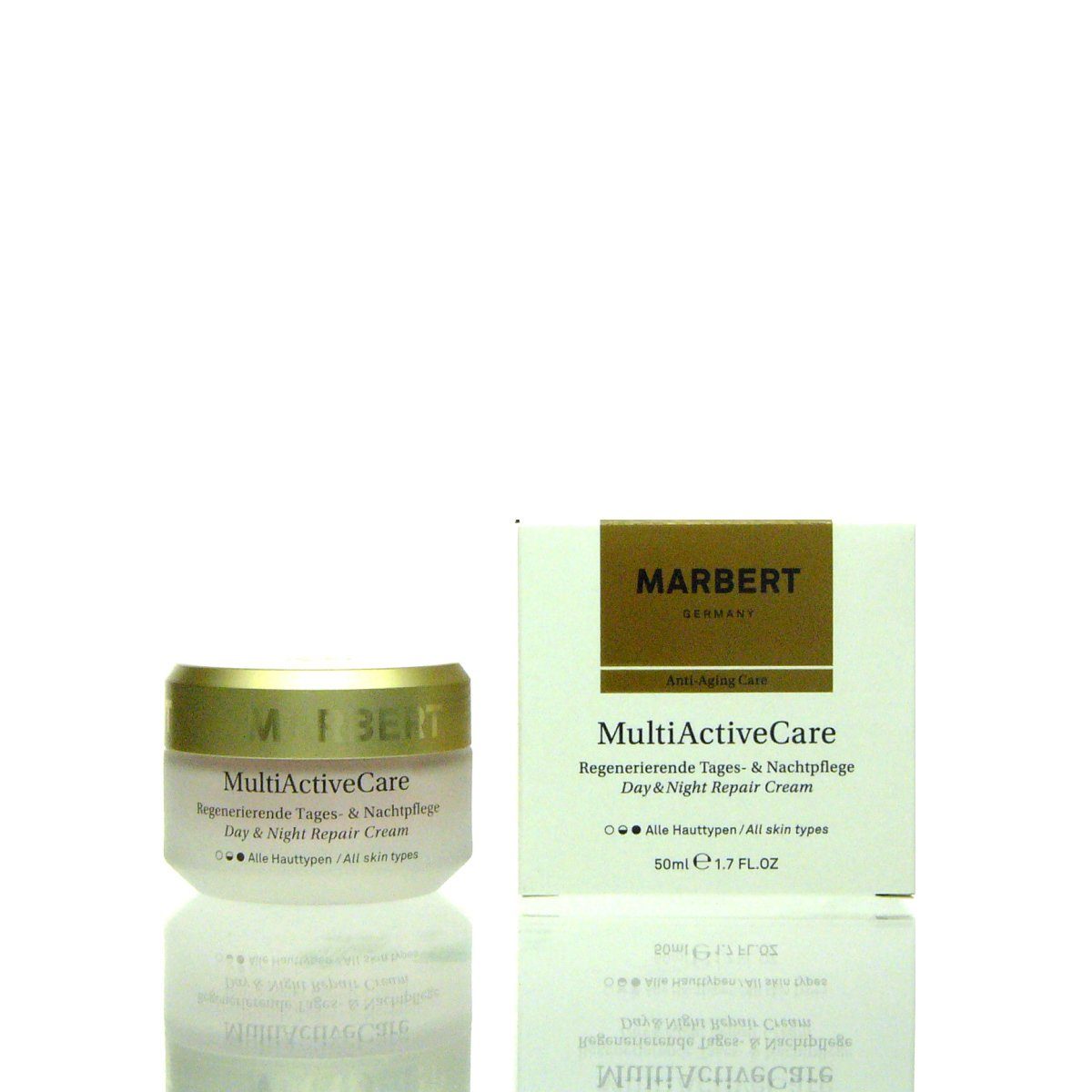Marbert Gesichtspflege Marbert Multi Active Day & Night Repair Cream 50 ml, Regenerierende Tages- und Nachtpflege