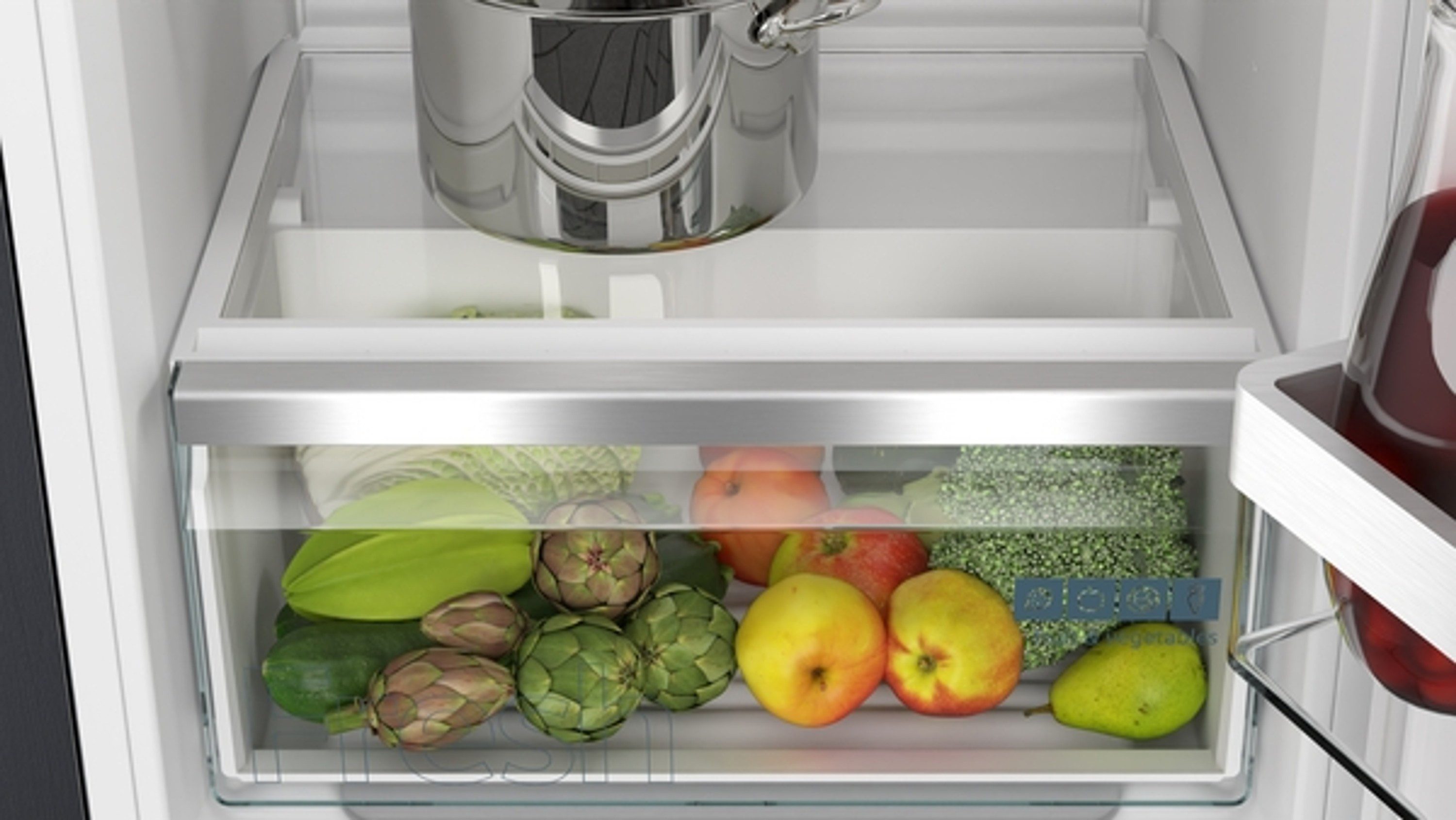 SIEMENS Einbaukühlschrank iQ300 KI21R2FE0, 87.4 cm hoch, 54.1 cm breit – Bild 4 von 5