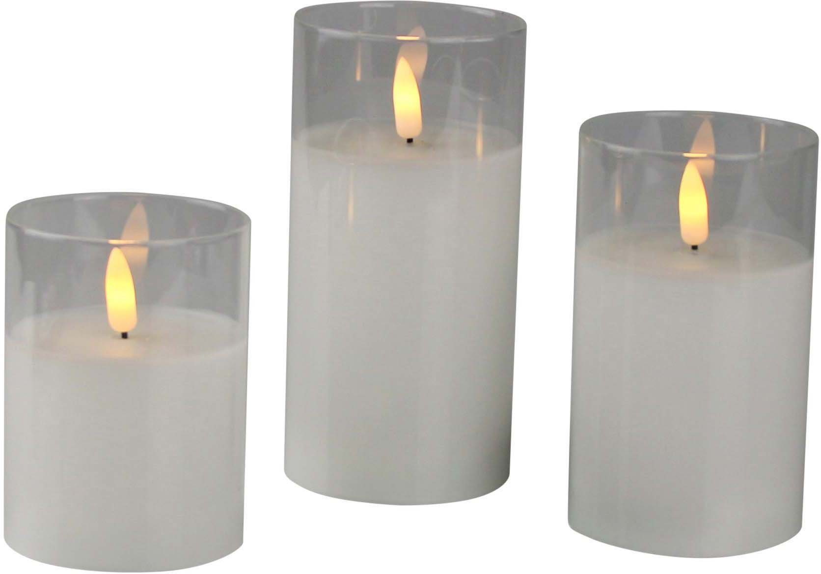 AM Design LED-Kerze (Set, 3-tlg), mit günstig online kaufen