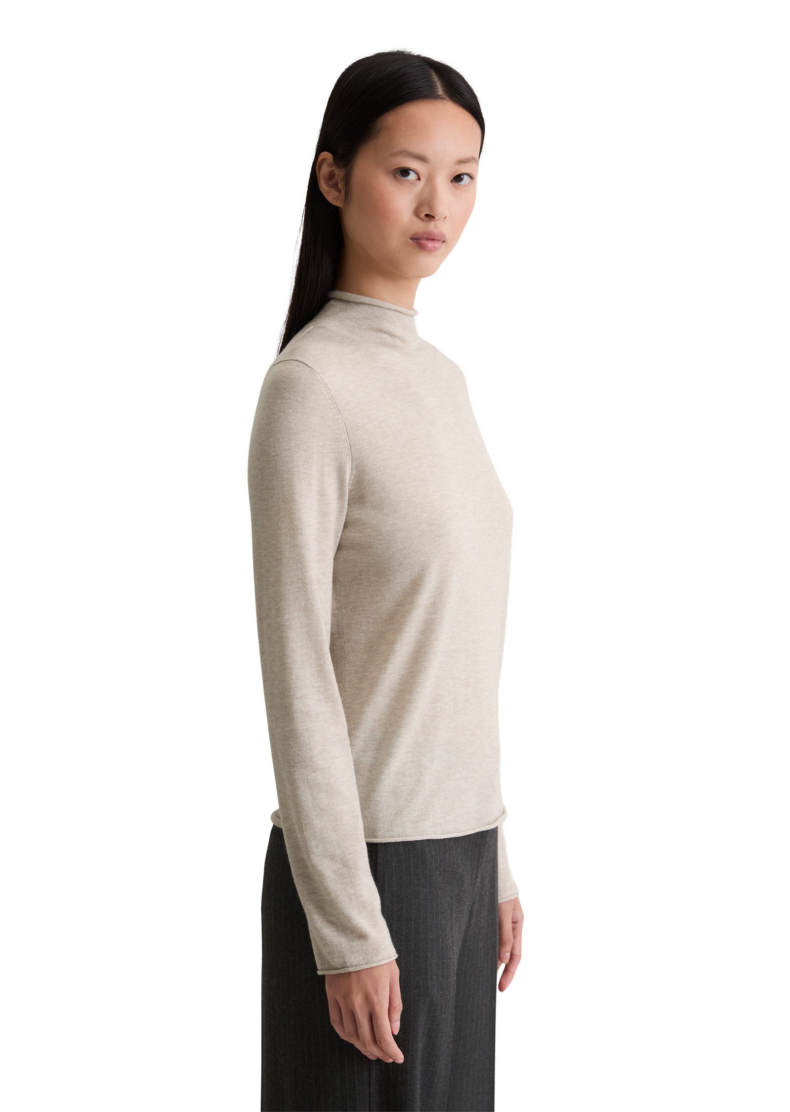 Marc O'Polo Strickpullover aus edlem Schurwolle-Viskose-Mix günstig online kaufen