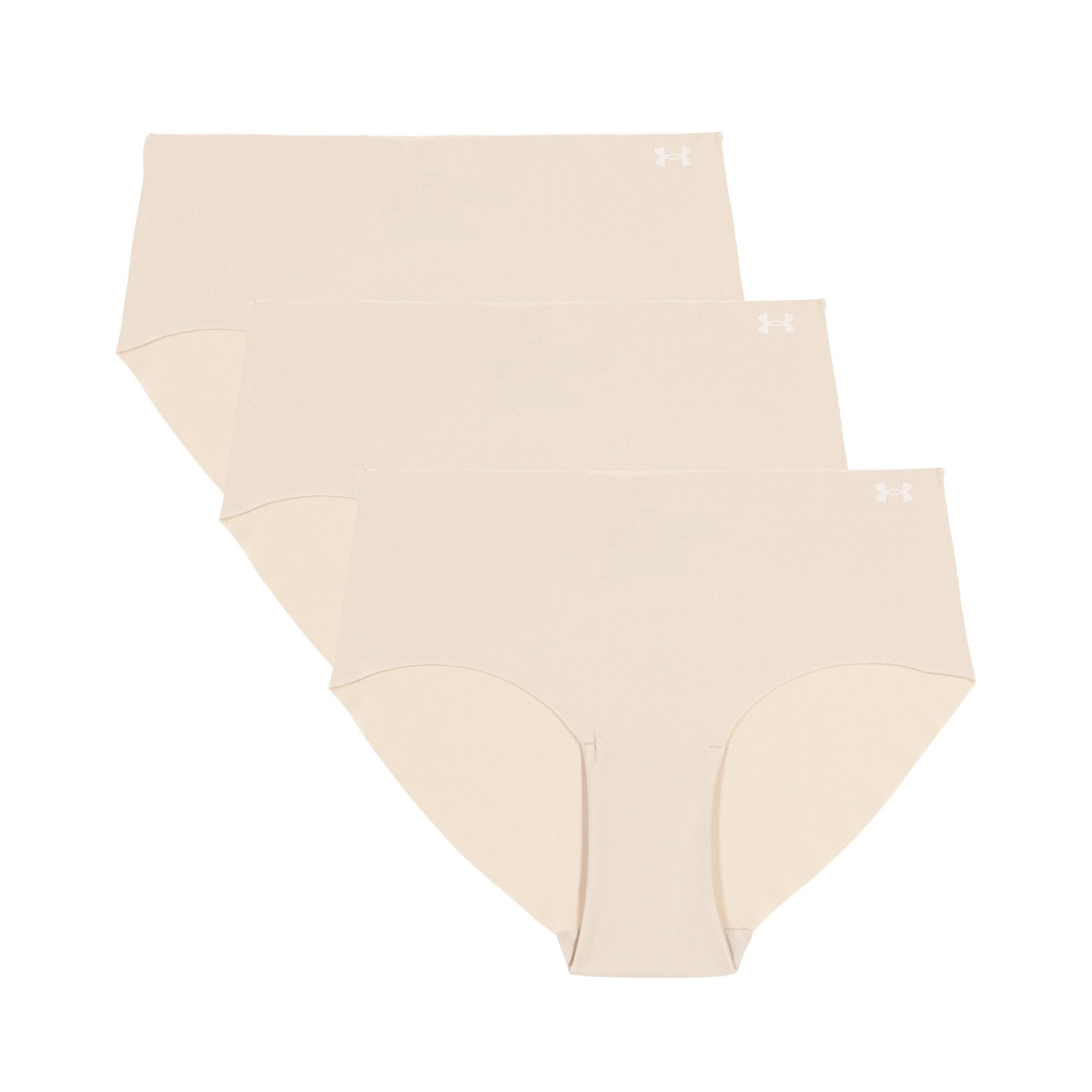Under Armour® Slip Under Armour Damen Slips PURE STRETCH HIPSTER-SOLID 3 Pack UUSHJ155