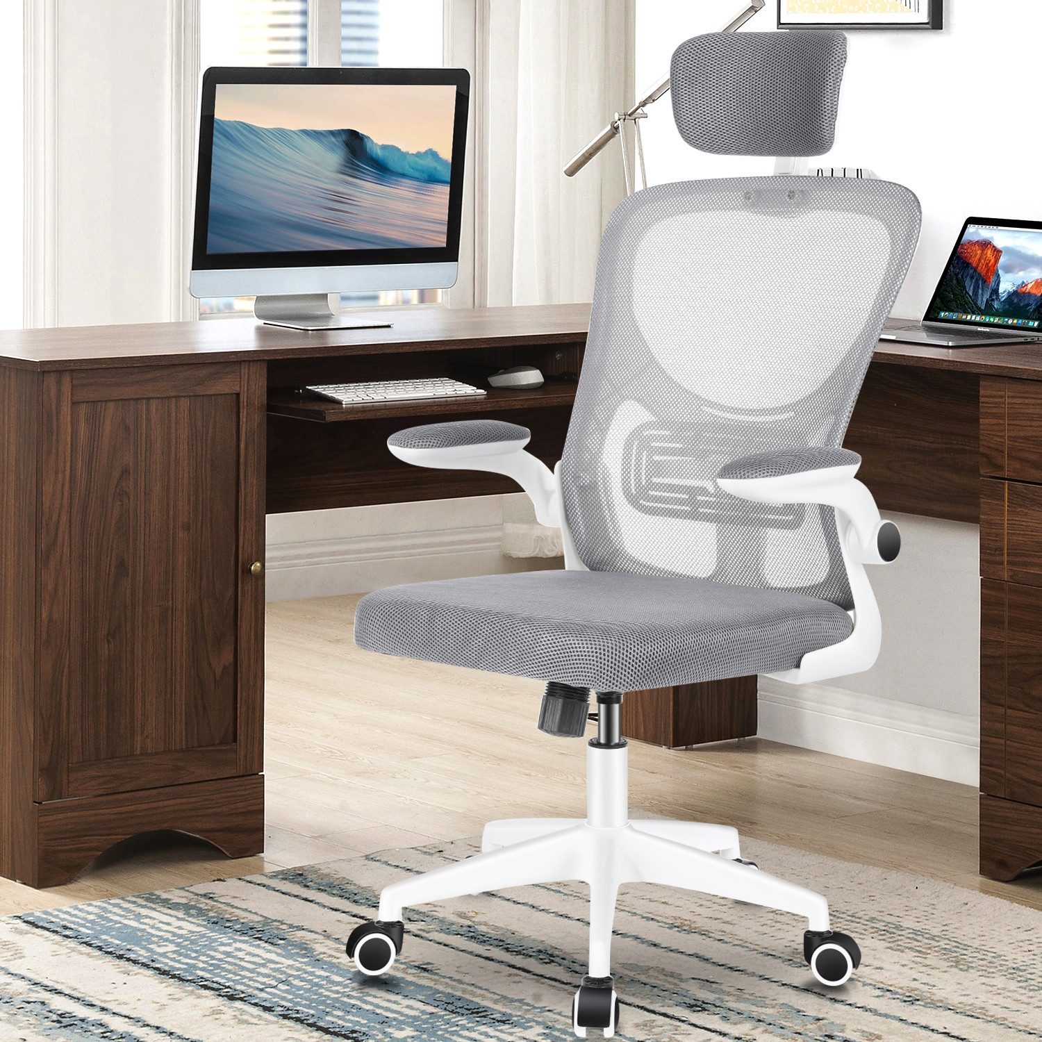 oyajia Bürostuhl Ergonomischer Bürostuhl, Schreibtischstuhl mit günstig online kaufen