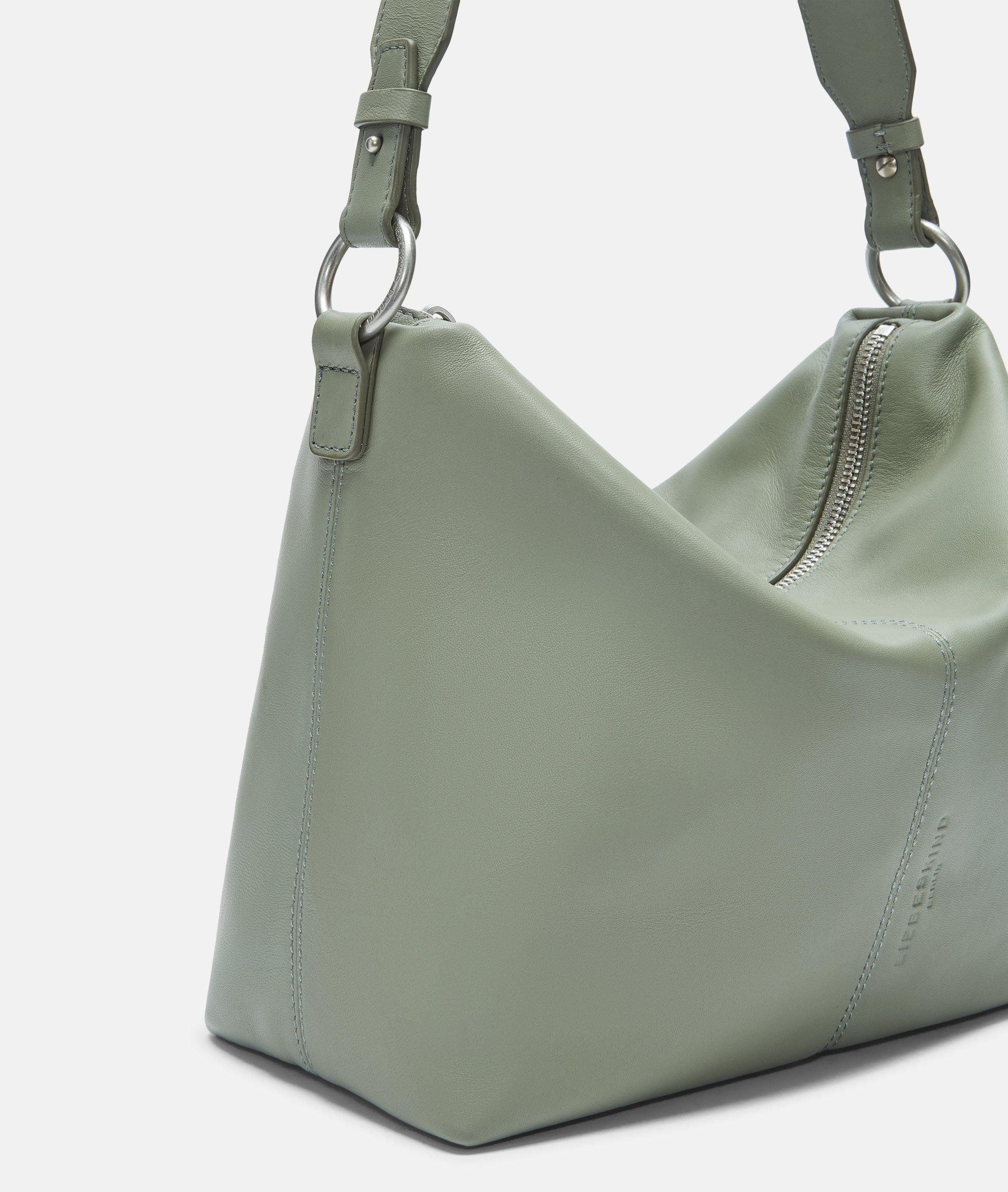 Liebeskind Berlin Schultertasche Aissa Hobo S, Handliche Tasche aus weichem Schafsnappaleder