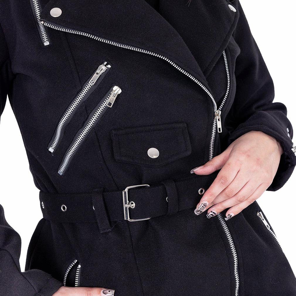 Vixxsin Kurzmantel Louella Coat Industrial Goth Cyber Punk