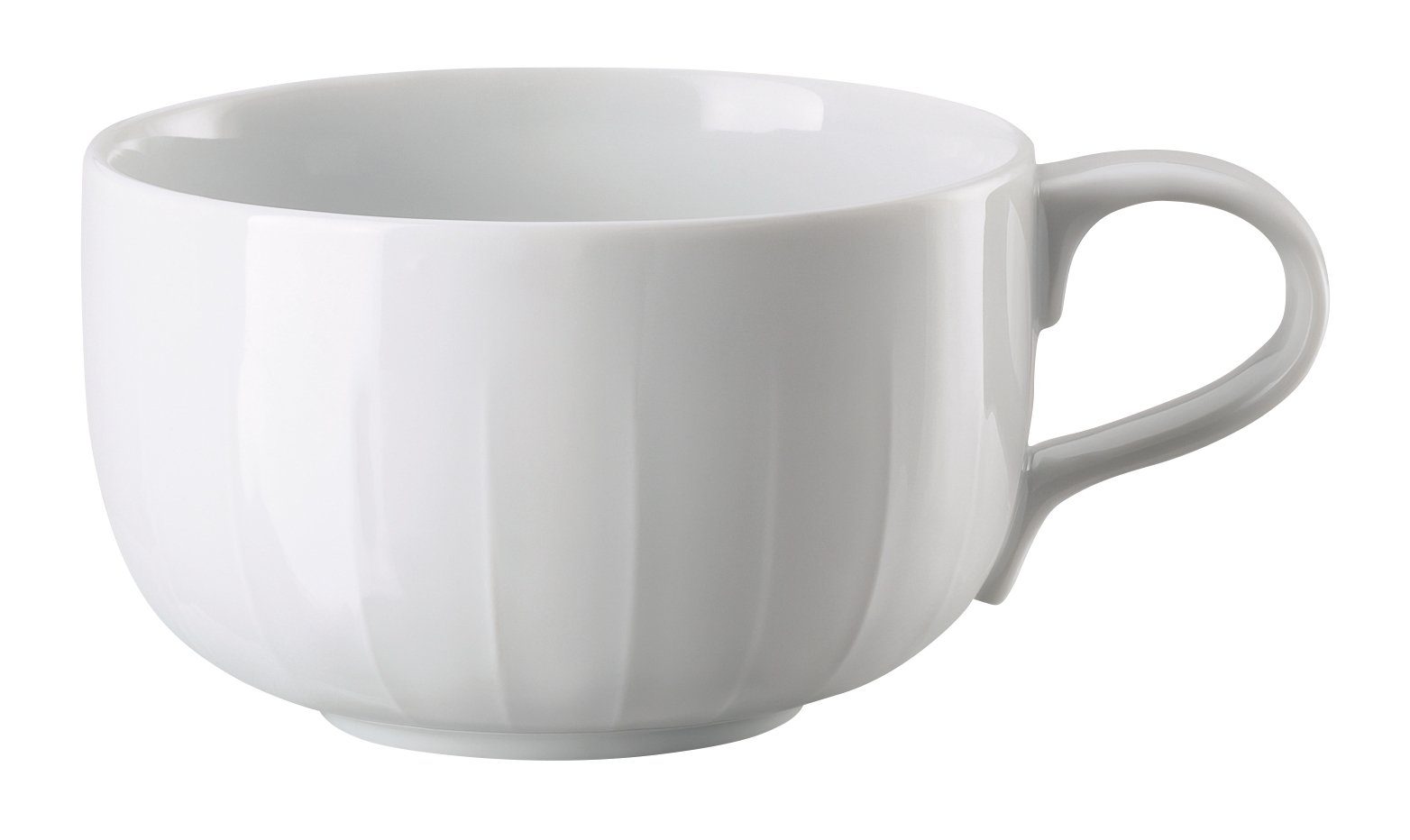 Rosenthal Tasse Joyn Weiss Kombi-Obertasse 0,28 l, Porzellan, Tassen