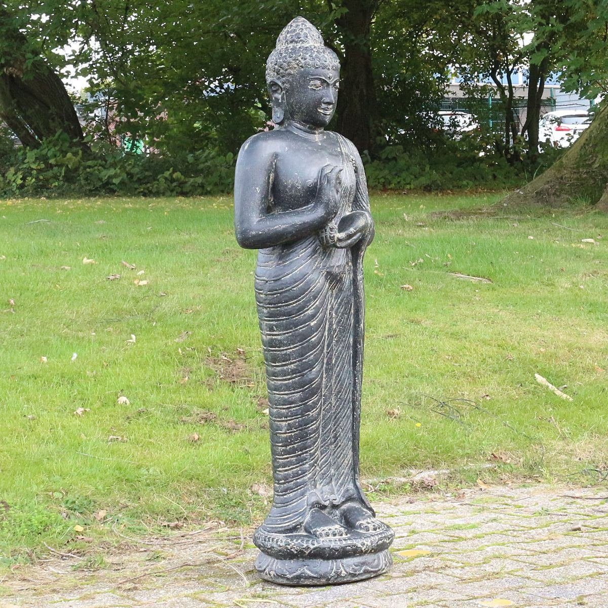 Herstellung traditionelle Chakra (1 Garten Handarbeit Große 117 Dekofigur Ursprungsland im cm in Galerie Oriental Steinfigur St), Buddha