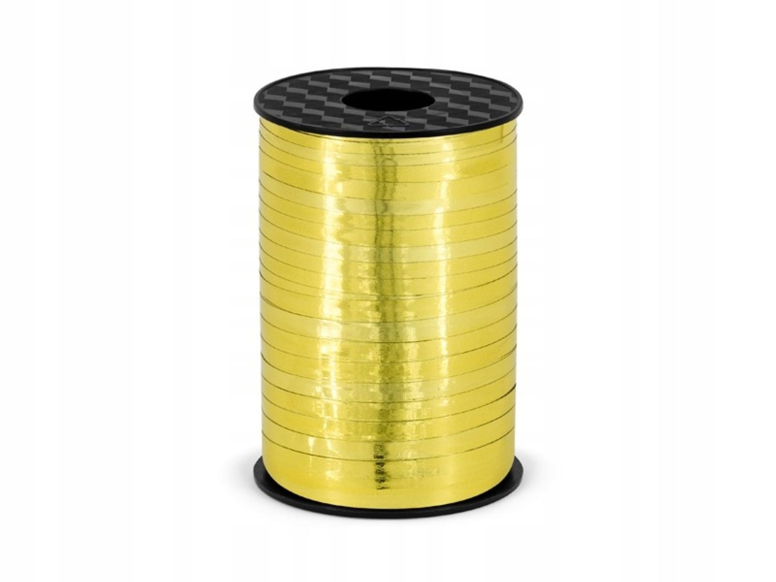 partydeco Geschenkband Goldene Geschenkband 5mm x 225m – Perfekt für Deko, Geschenke