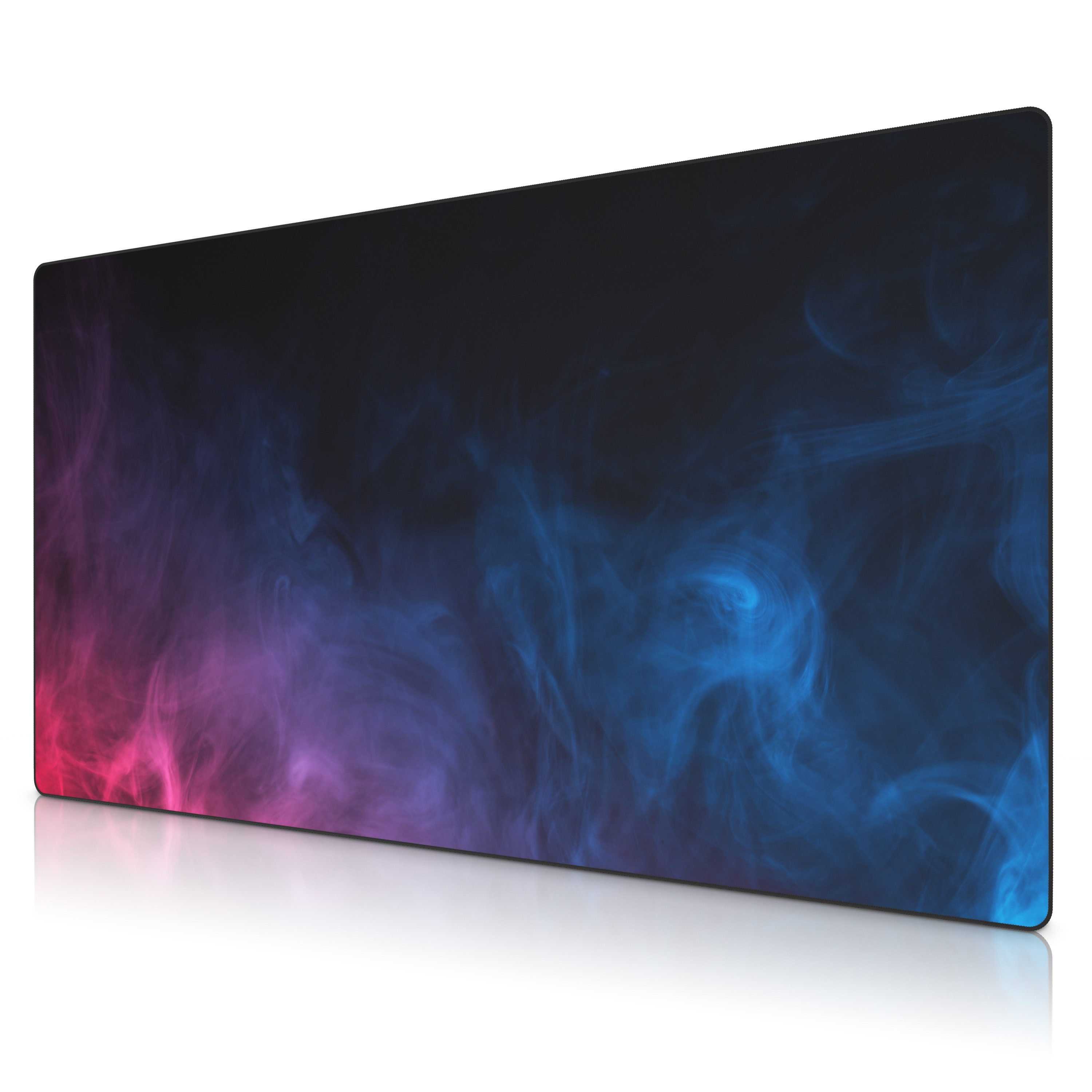 Titanwolf Gaming Mauspad XXXL Übergröße Mousepad 1600 x 800 x 3 mm, riesige Tischunterlage (1-St), abwaschbar, Gummiunterseite rutschfest, strapazierfähig, Smoke