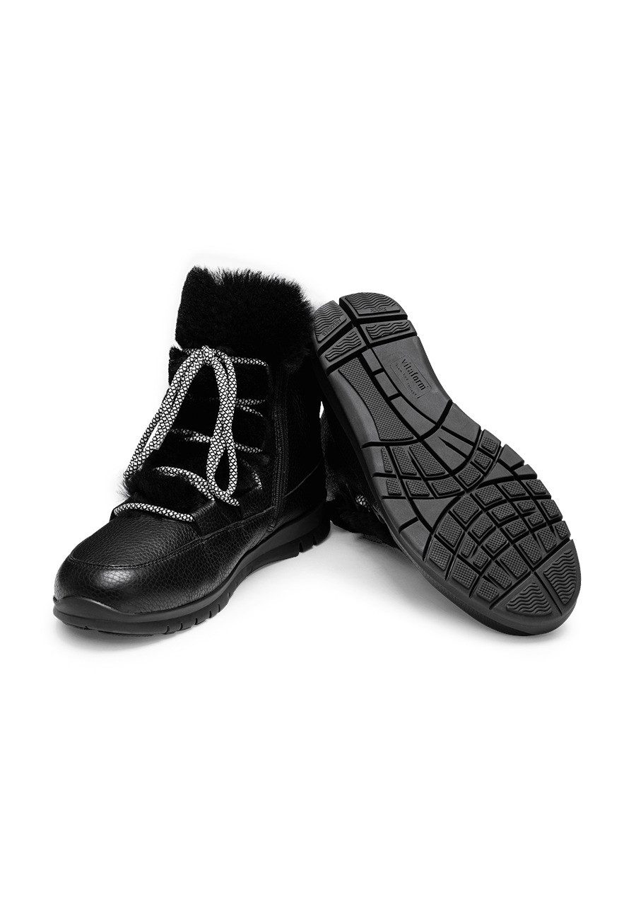 vitaform Damen Stiefeletten Hirschleder Stiefelette