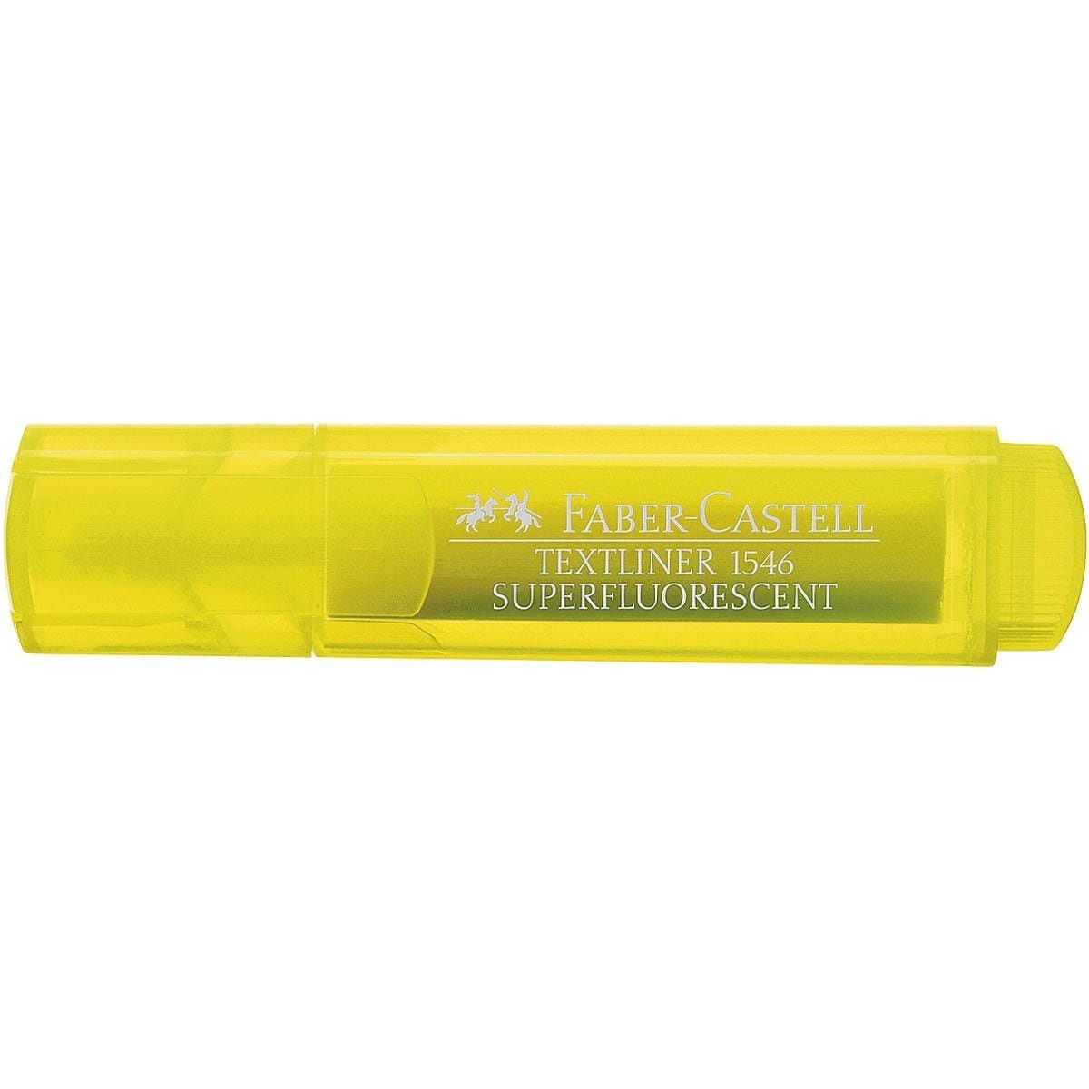 Faber-Castell Marker Textliner 1546 superleuchtfähig Pastell, gelb Textmarker (1-tlg)