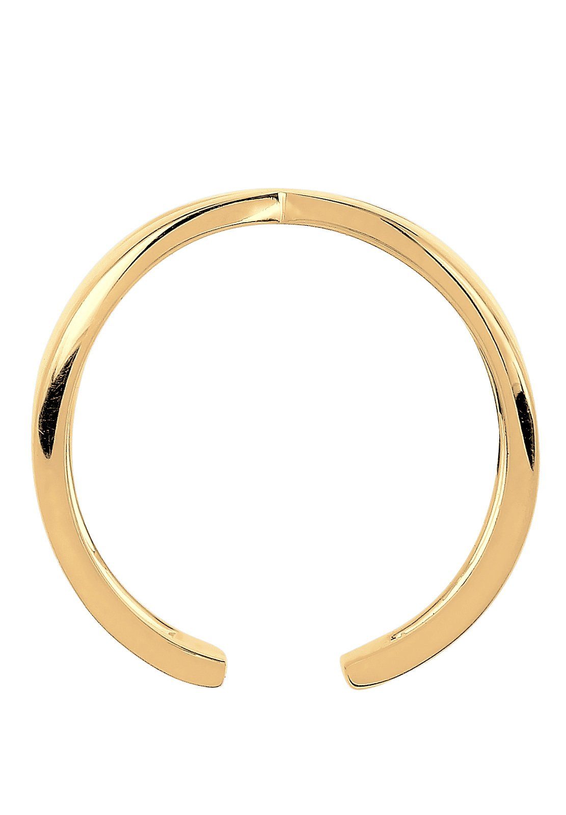 Elli Fingerring Kreuz verstellbar 925 Sterling Silber