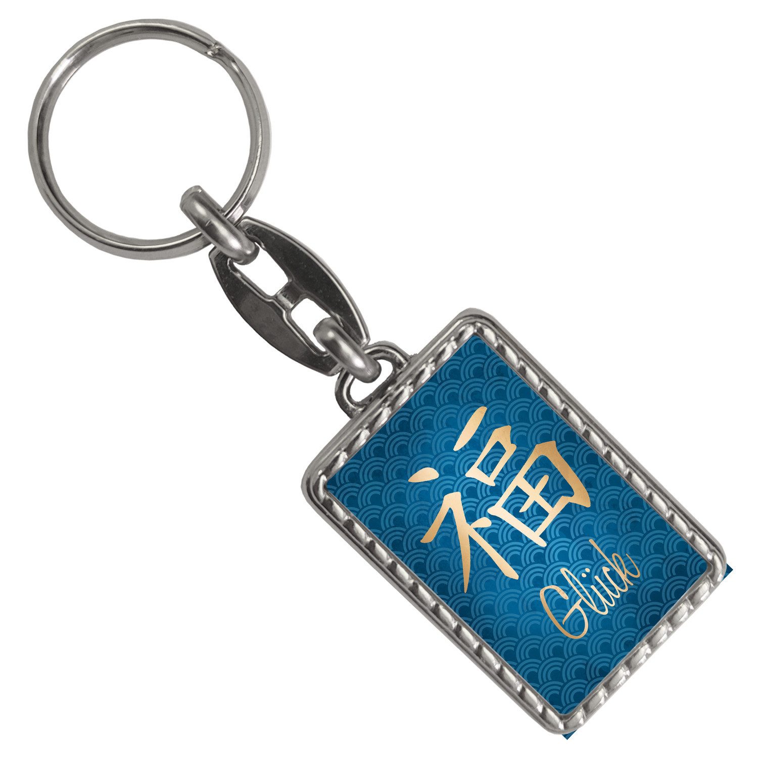 speecheese Schlüsselanhänger Chinesisches Zeichen für Glück günstig online kaufen