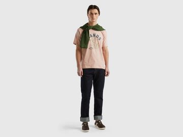United Colors of Benetton T-Shirt mit mehrfarbigen Print
