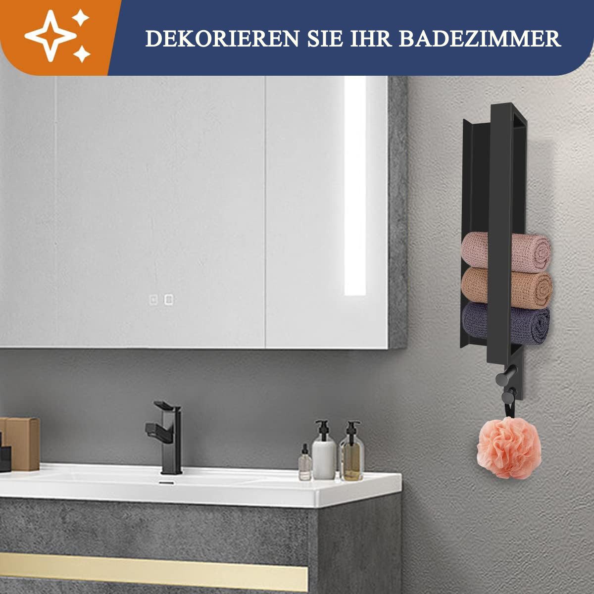 Kaket Handtuchstange Handtuchhalter ohne Bohren, Bad günstig online kaufen