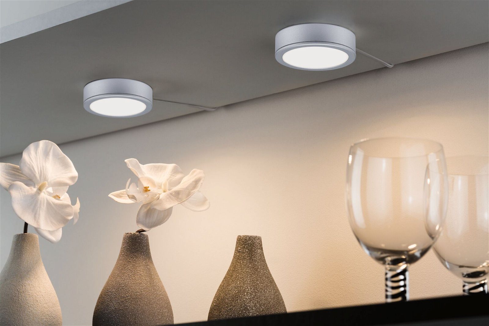Paulmann Pukk LED-Unterschranklampe 3er-Set, chrom günstig online kaufen