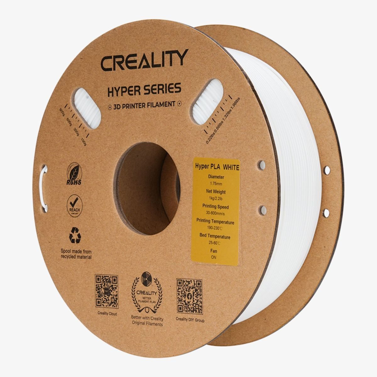 Creality 3D Filament Filament Hyper PLA 1,75 mm 1kg