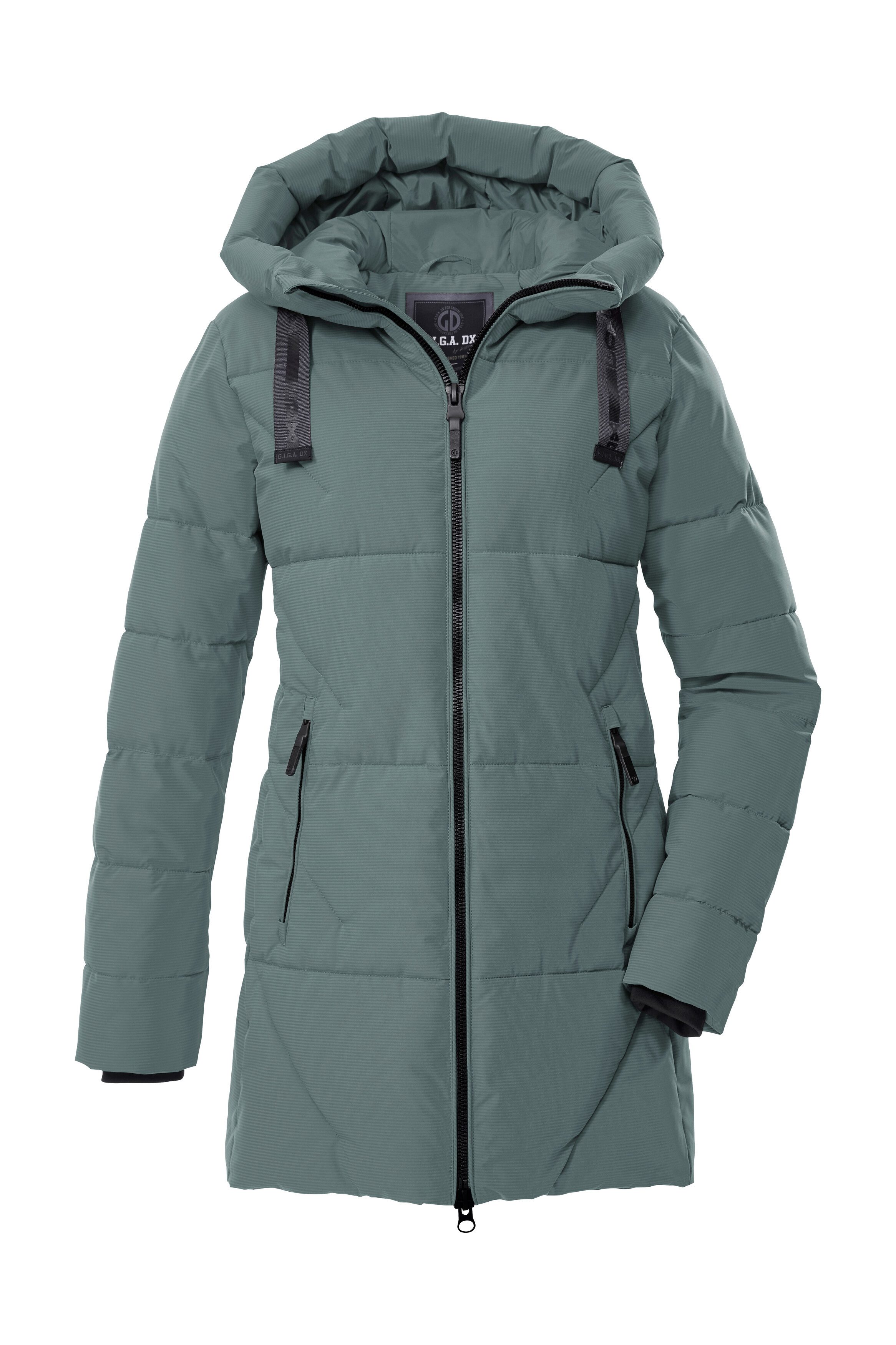G.I.G.A. DX by killtec Steppmantel GW 30 WMN QLTD PRK Wasserabweisender, atmungsaktiver Steppparka mit großer Kapuze