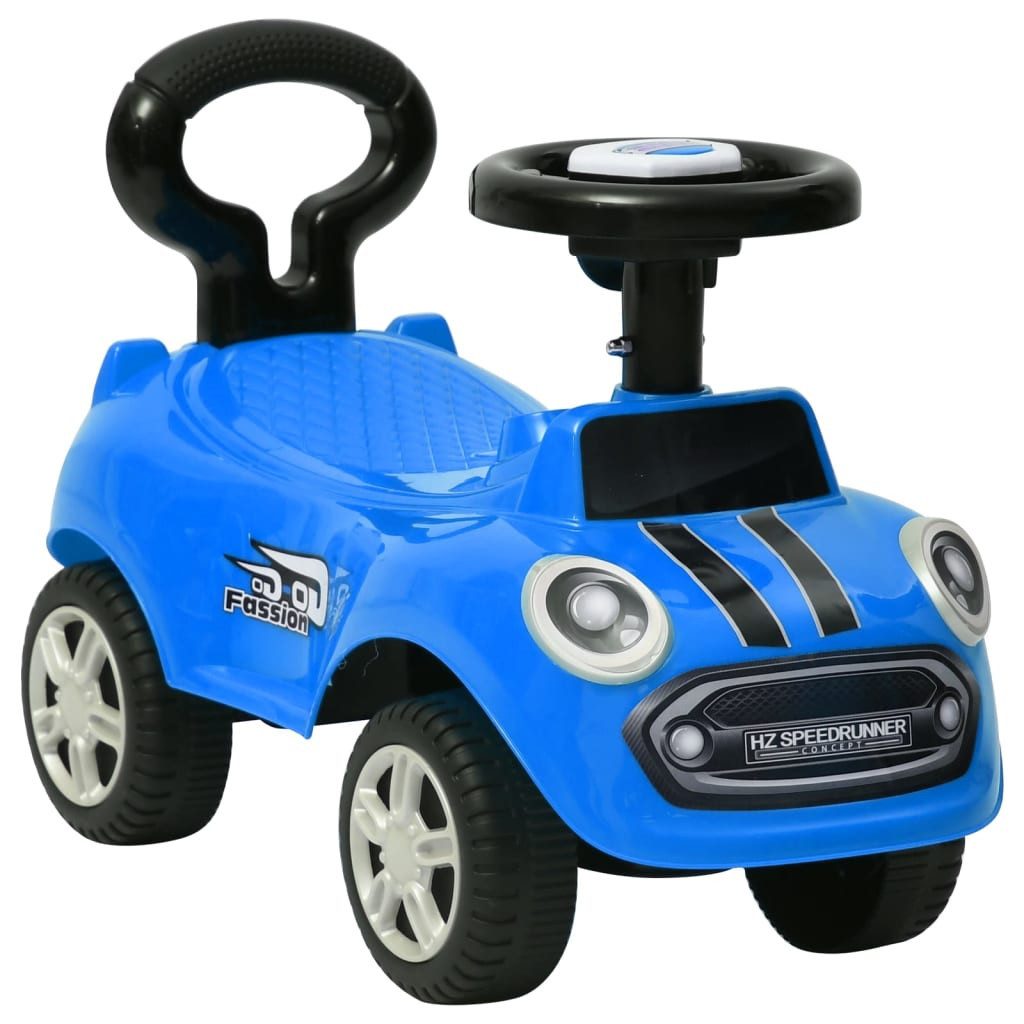 Rutscherauto Schiebeauto Rutscher Rutschfahrzeug Läufer Rutschauto Kinderauto Blau