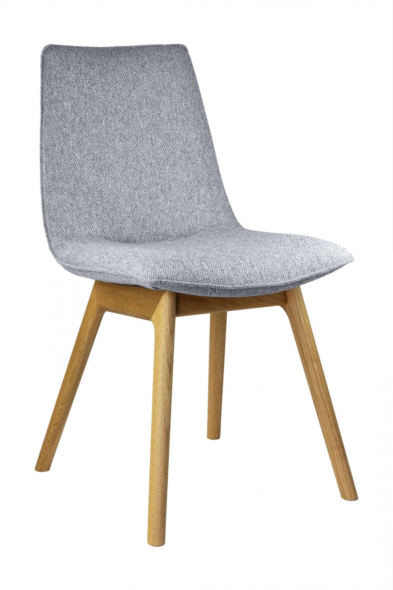 OTTO home 4-Fußstuhl Ramon (Set, 2 St), mit Massivholzbeinen, verschiedene Stoffe