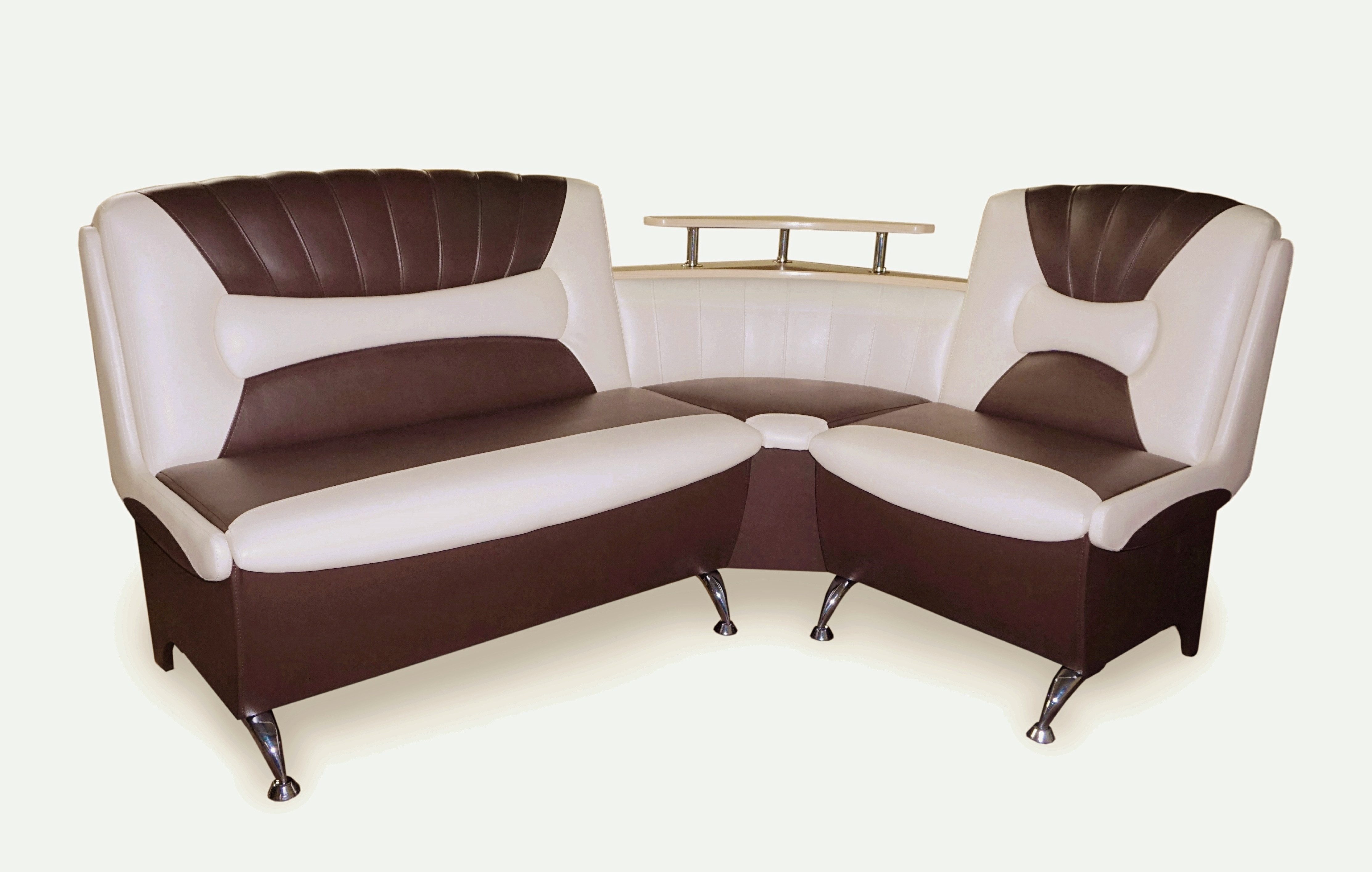 Rodnik Eckbank Arabika (aus Kunstleder oder Möbelstoff, beidseitige Montage möglich), gepolstert, mit Stauraum und Ablage