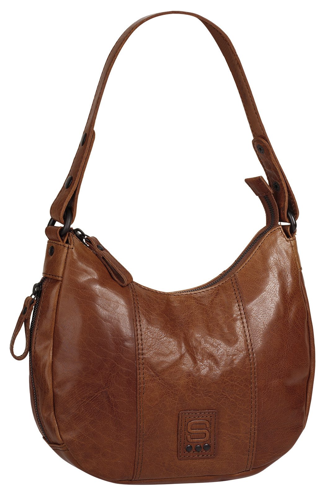 Spikes & Sparrow Umhängetasche, echt Leder günstig online kaufen