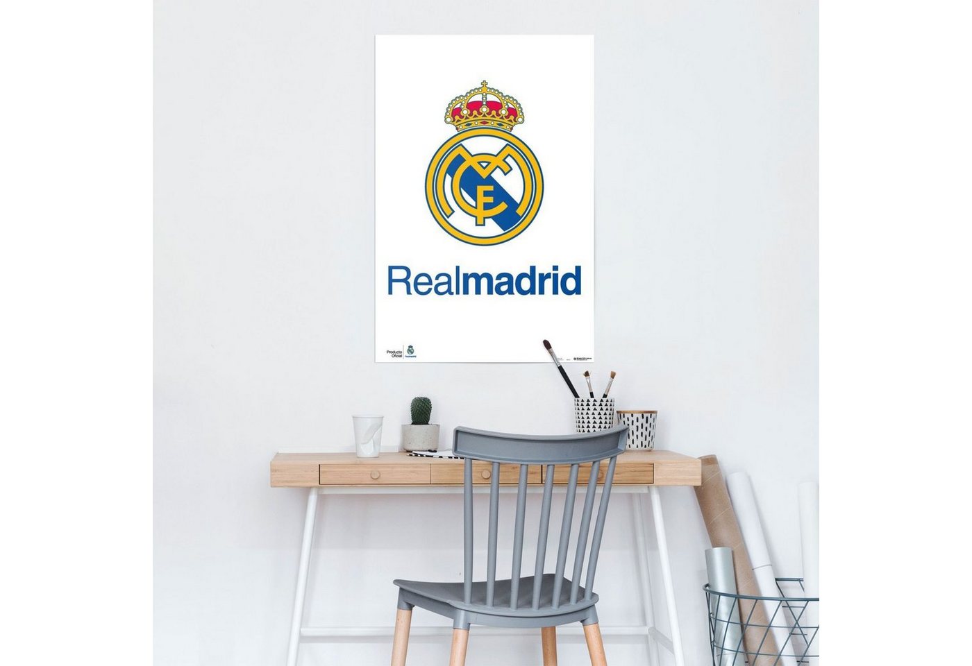 Reinders! Poster »Real Madrid Vereinslogo«, (1 Stück)-HomeTrends