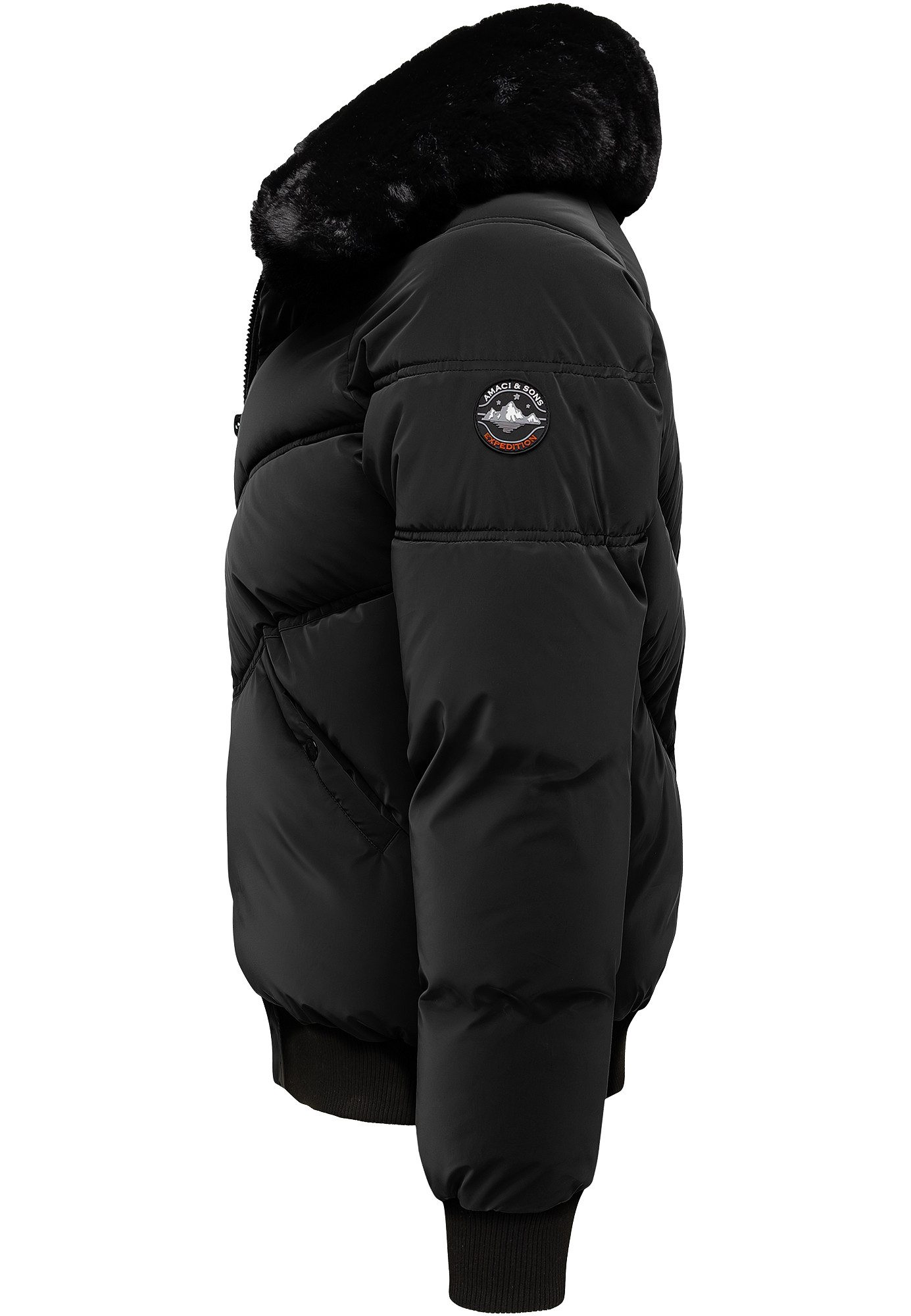 Amaci&Sons Winterjacke AUGUSTA Winterjacke Herren Gefütterte günstig online kaufen