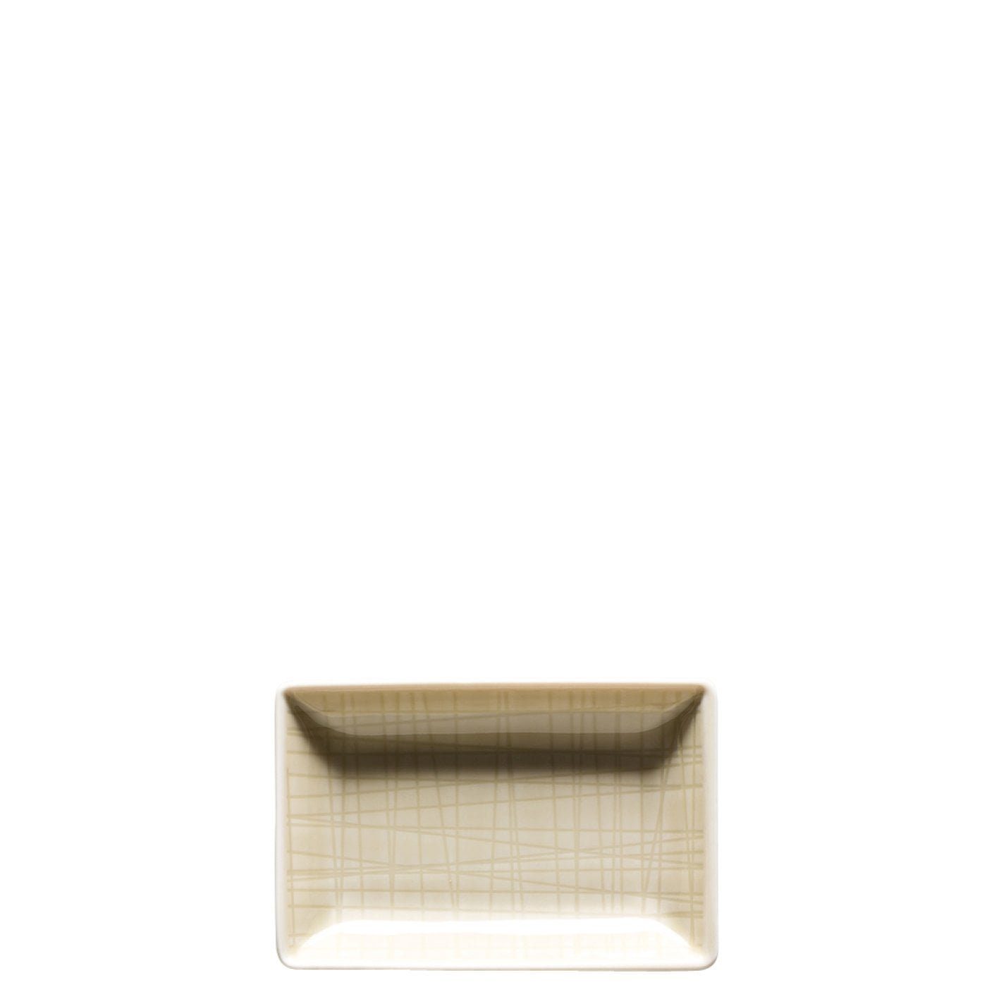 Rosenthal Dipschale Mesh Colours Cream Schale 10 x 7 cm, Porzellan, (1-tlg)