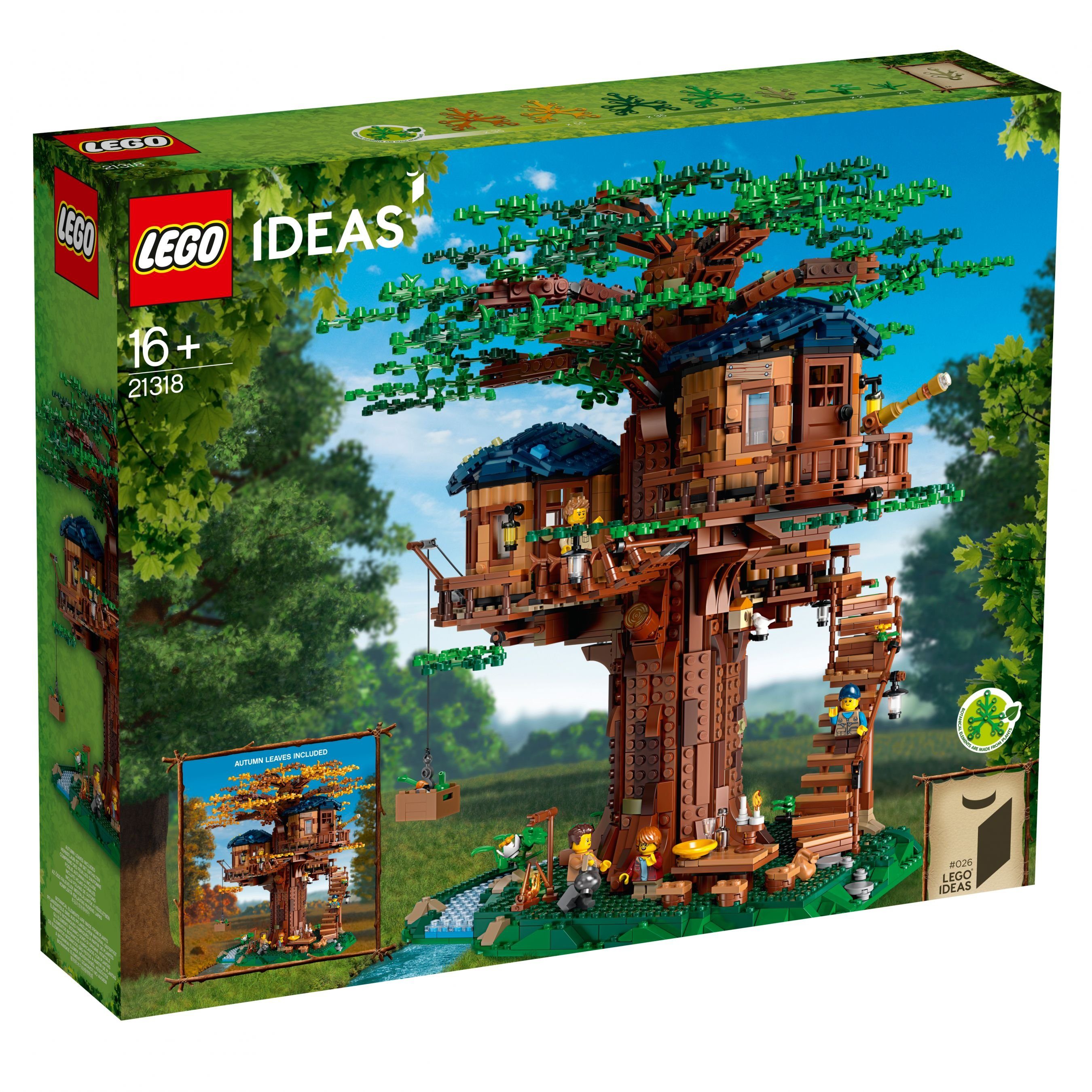 LEGO® LEGO® Ideas 21318 Baumhaus Konstruktionsspielsteine, (3036 St) günstig online kaufen