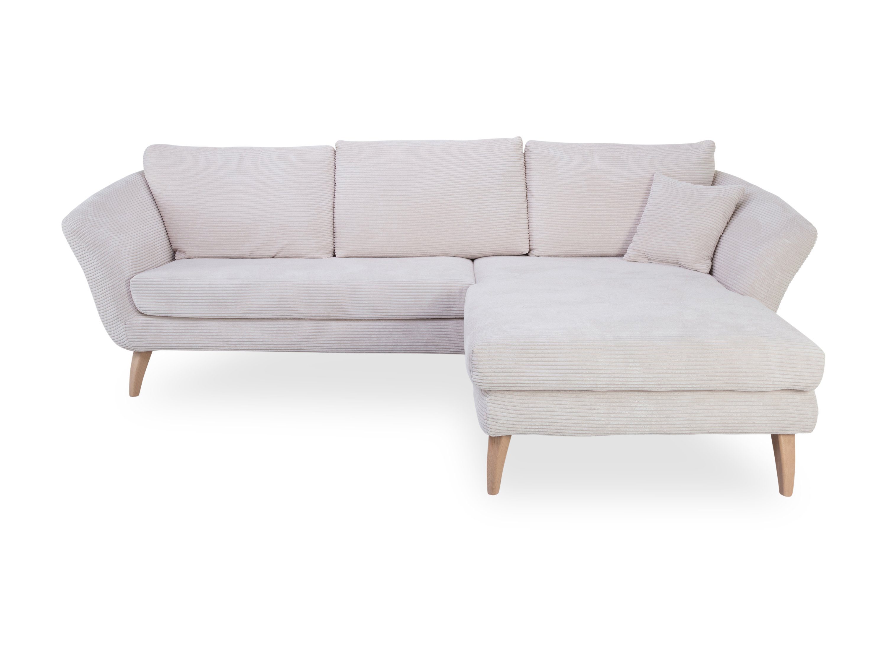 SANSIBAR LIVING Polsterecke Polsterecke SANSIBAR FÜNEN BB 266x175 cm Ecksofa Wohnlandschaft