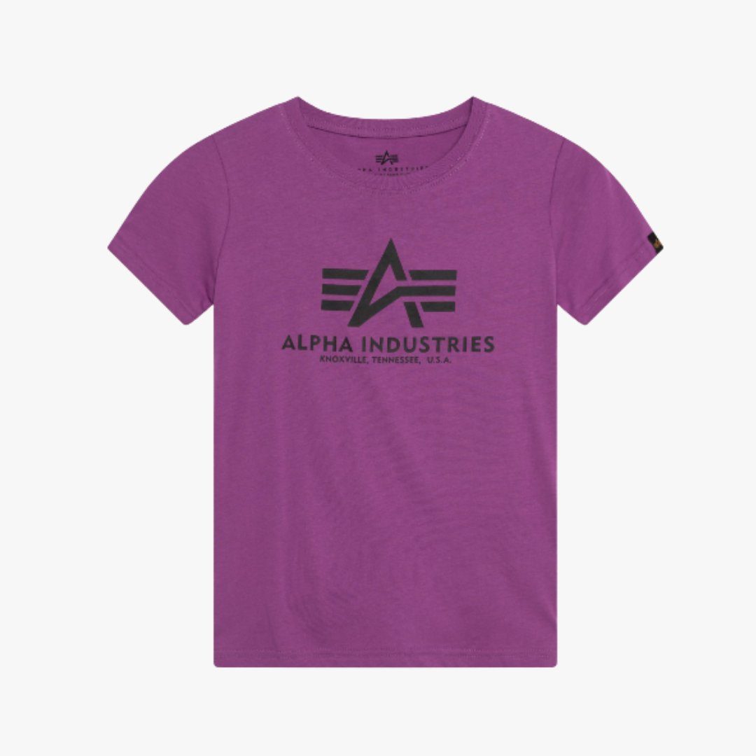 Alpha Industries T-Shirt dark magenta