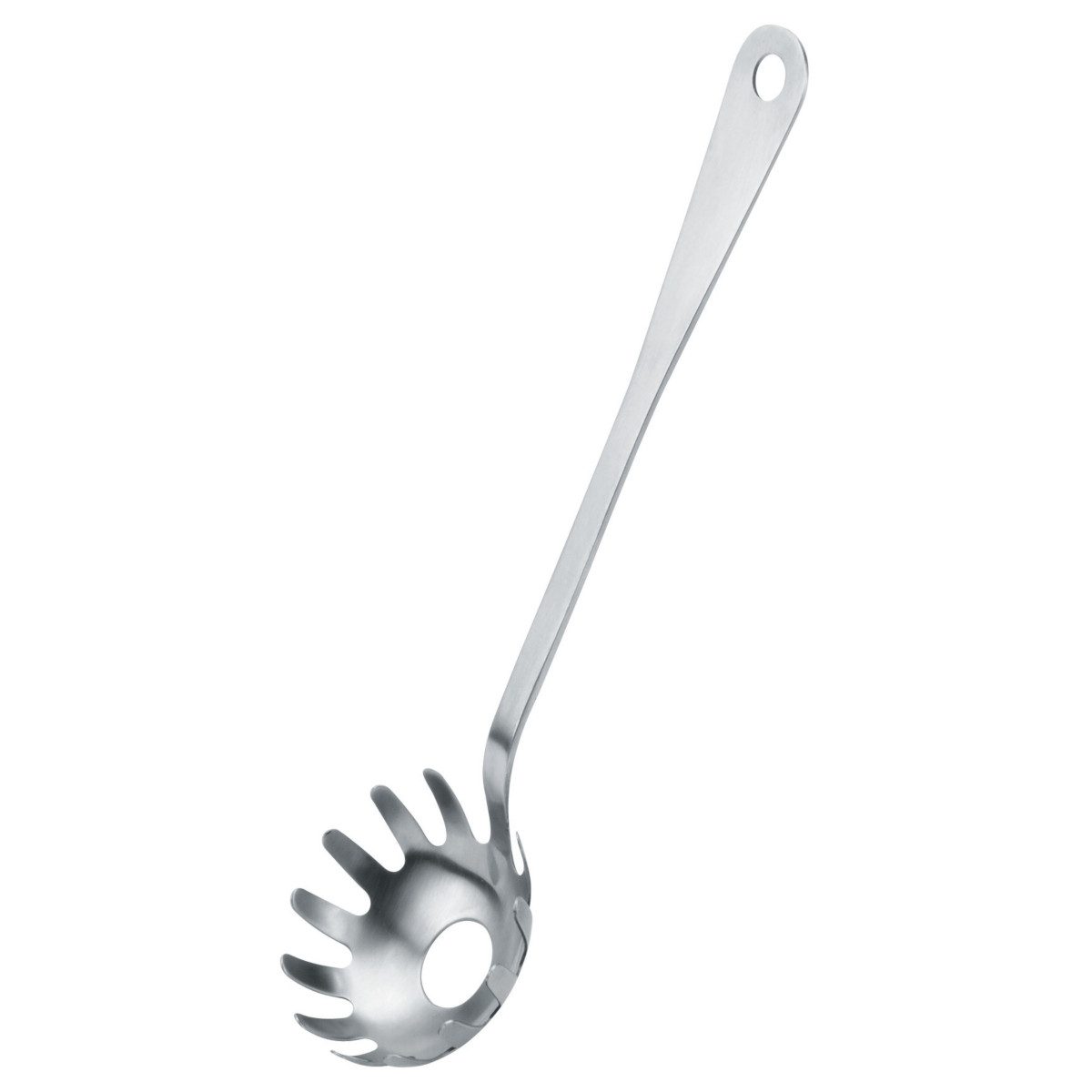 Alessi Spaghettizange Spaghettilöffel Edelstahl