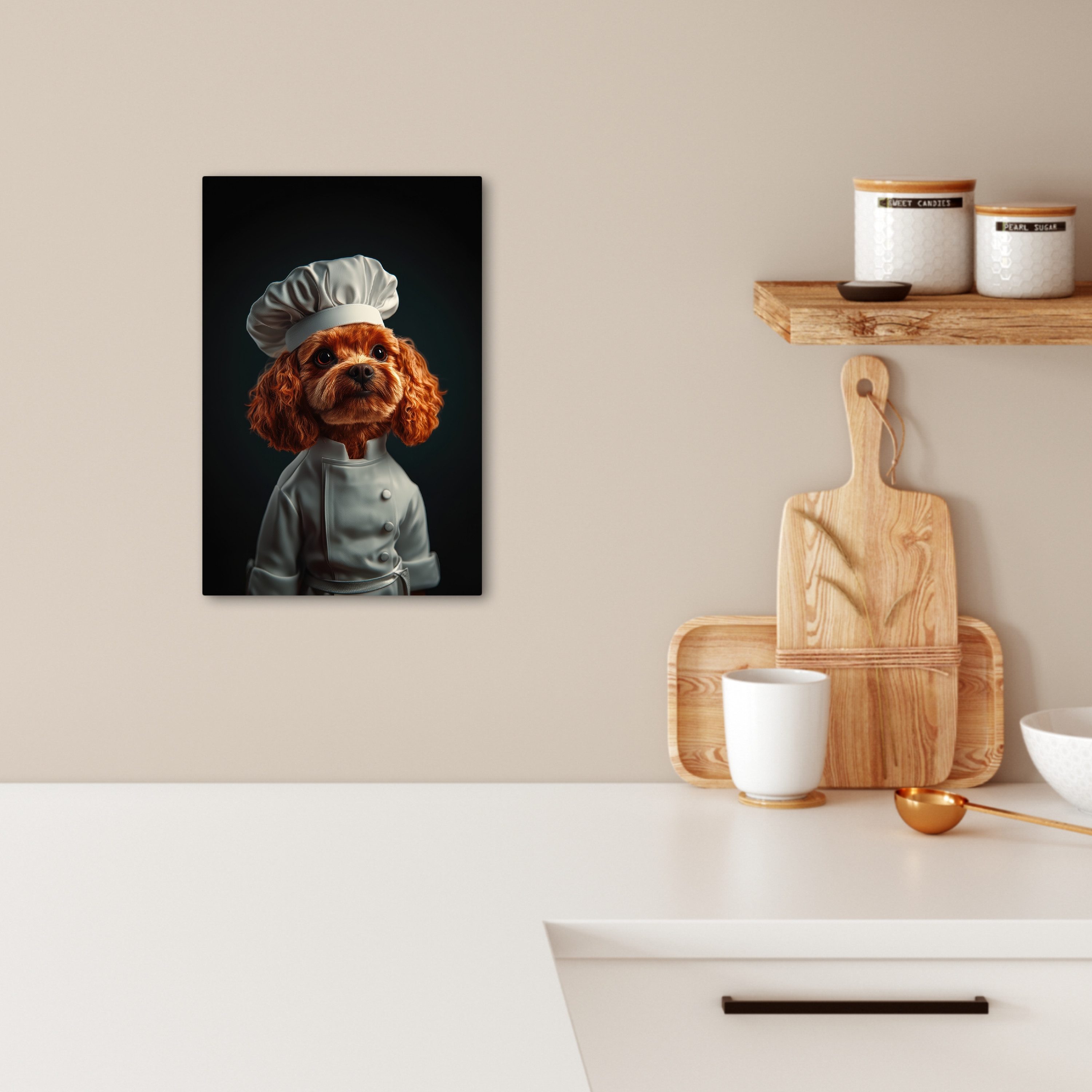 OneMillionCanvasses® Leinwandbild Braun - Koch - günstig online kaufen