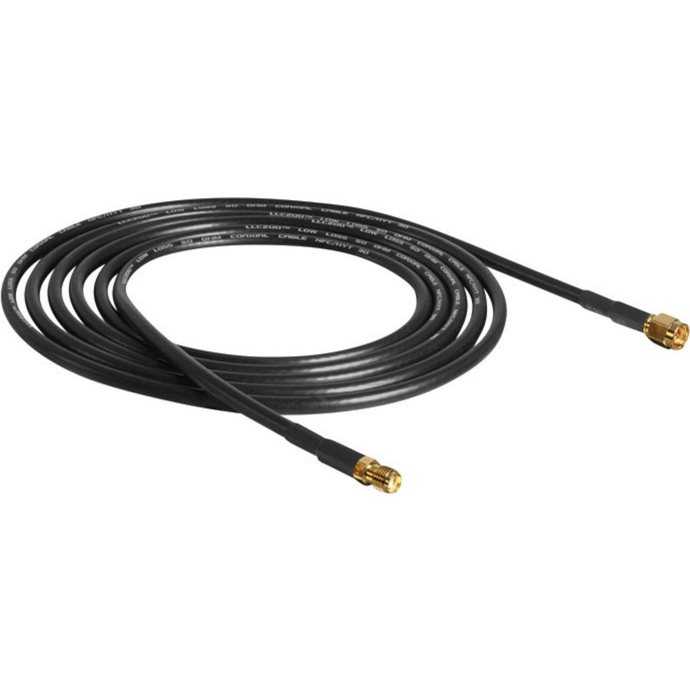 Delock Delock WLAN-Antennen Verlängerungskabel [1x SMA-Stecker - 1x SMA-Buchs WLAN-Antenne