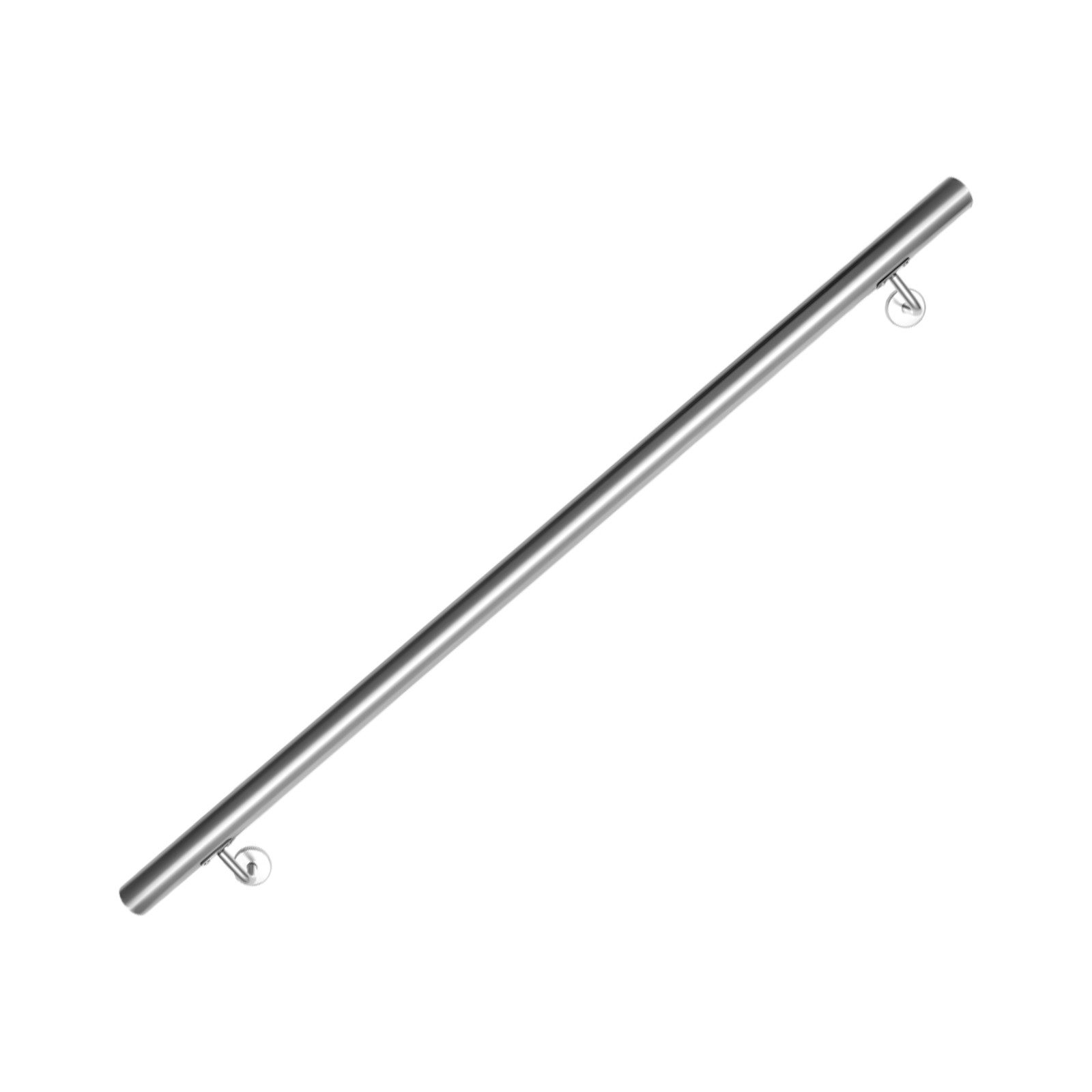 Clanmacy Handlauf Edelstahl Außentreppe Geländer Treppengeländer 50 -200 cm günstig online kaufen