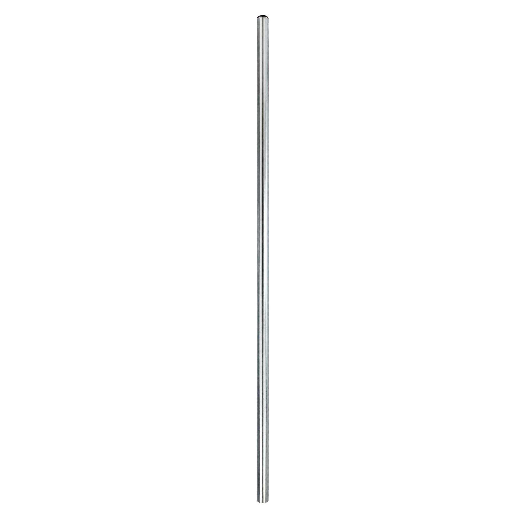 PremiumX SAT-Halterung Antennenmast 2m Ø 48mm Stahl SAT Mast Rohr Stangenrohr