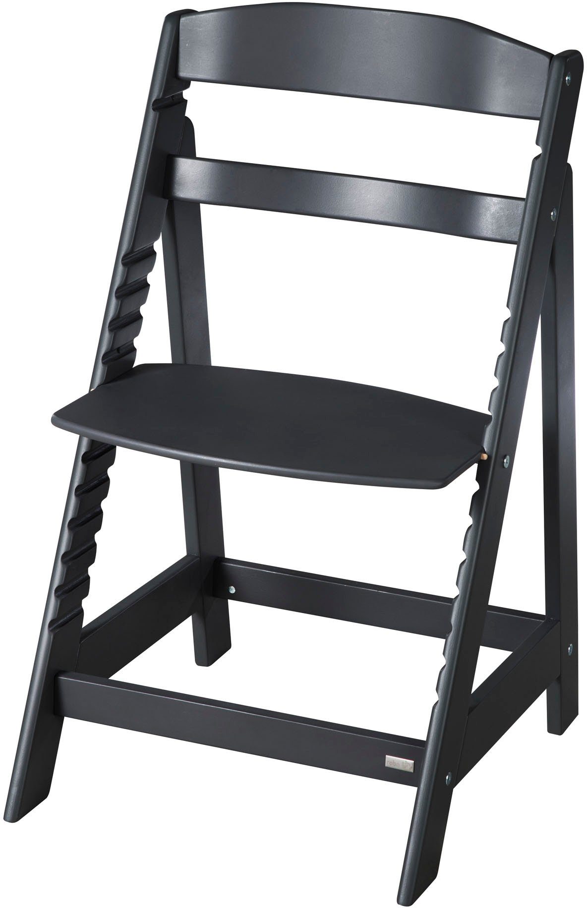 roba® Holz Sit schwarz, Flex, Up Hochstuhl aus