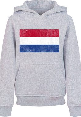 F4NT4STIC Kapuzenpullover Netherlands NIederlande Holland Flagge distressed Print