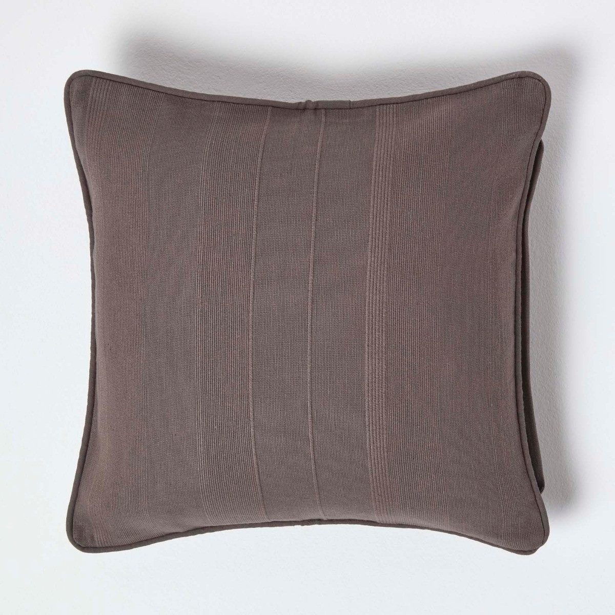 Kissenhülle Kissenbezug Rajput aus Baumwolle, dunkelgrau, 45 x 45 cm, Homescapes