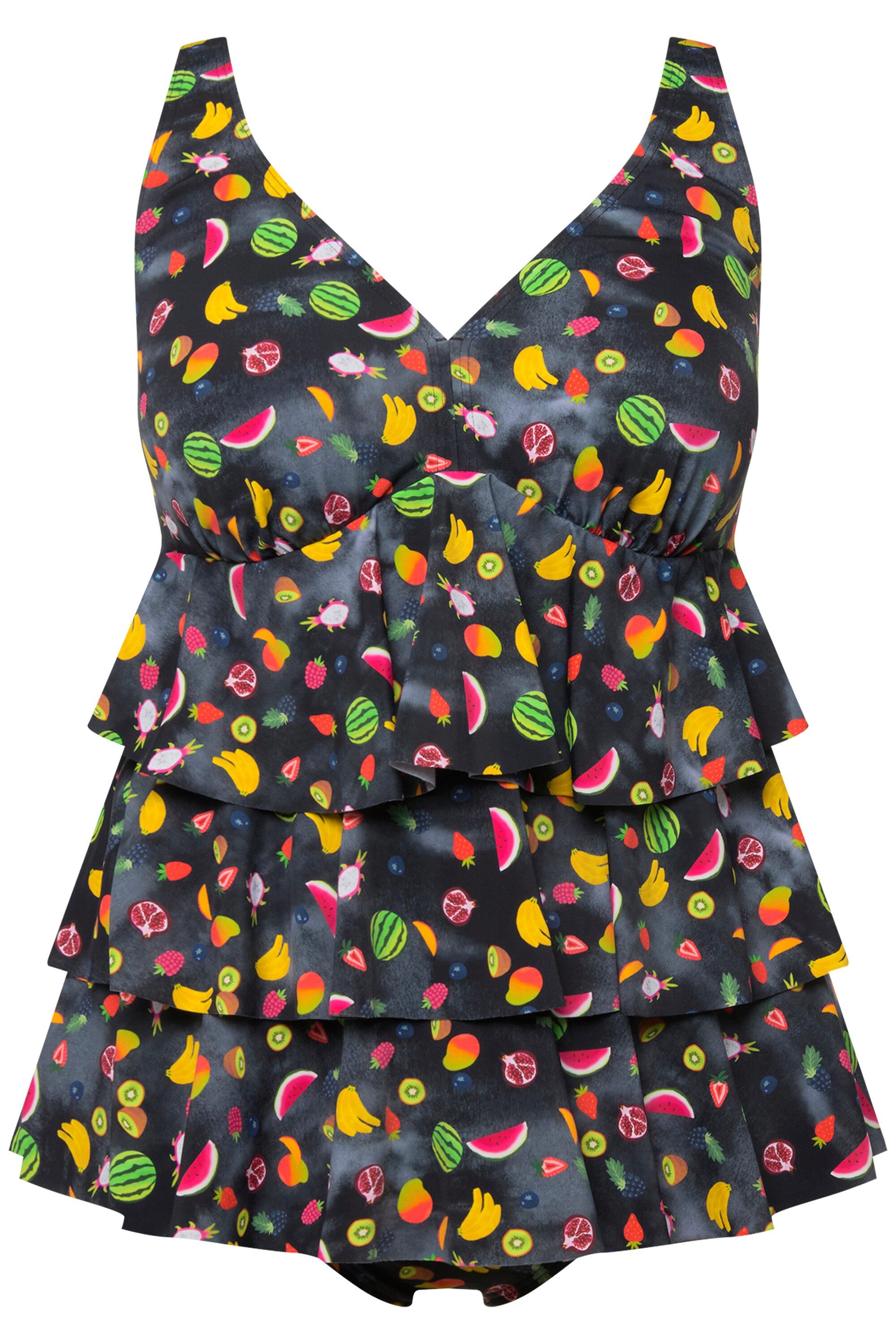 Ulla Popken Tankini Tankini Früchte Softcups günstig online kaufen
