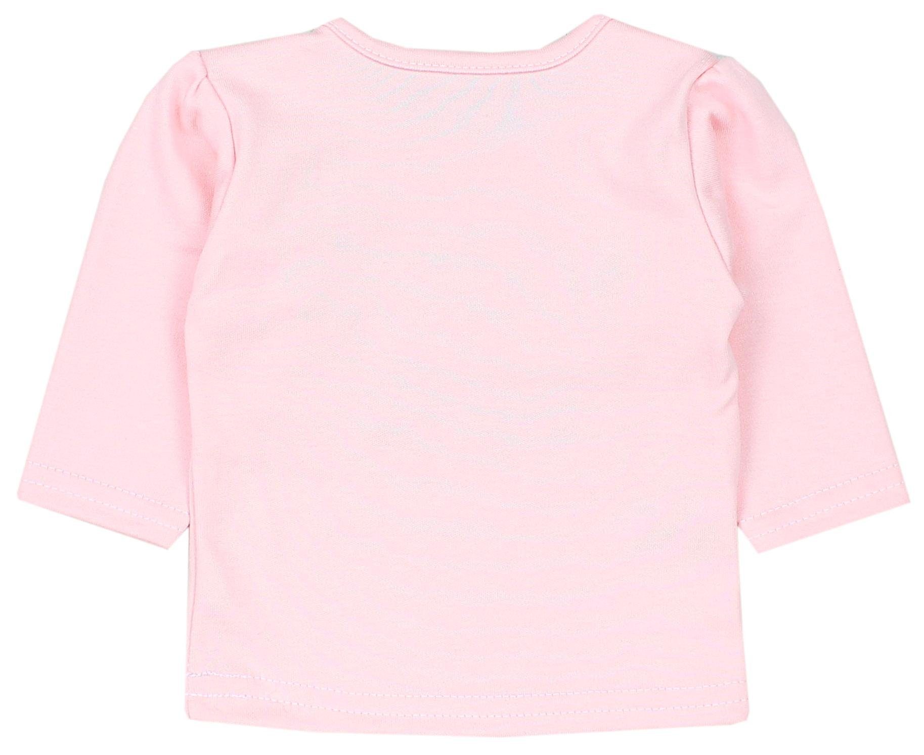 Girls Baby Mama's Nice Mintgrün Aufdruck Rosa Unisex 3er Rundhalsshirt Power mit Set Langarmshirt TupTam Teddy TupTam Aprikose Mini Spruch