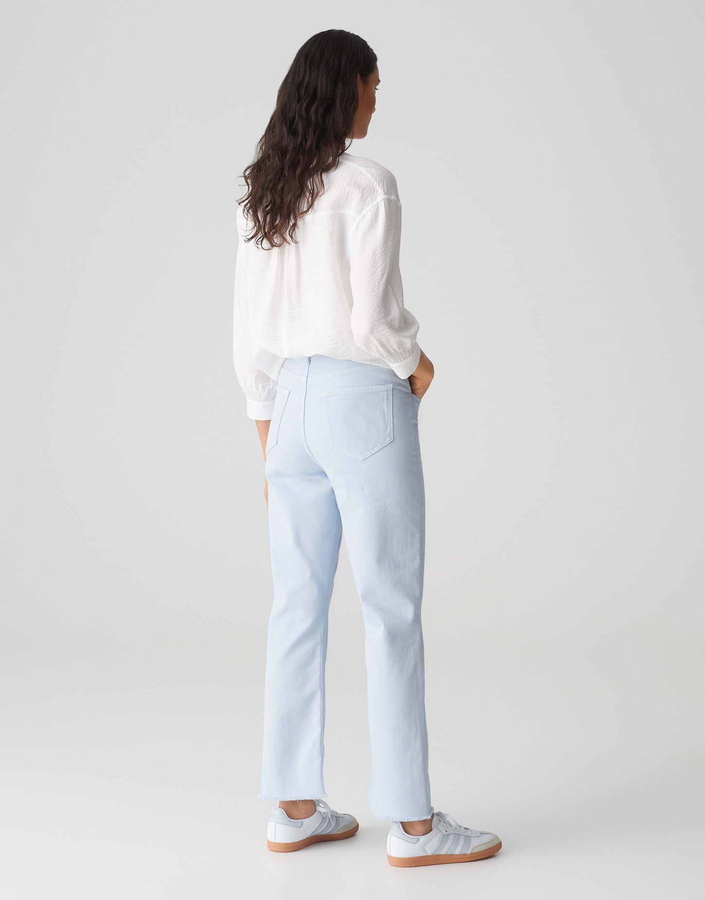 OPUS Bootcut-Jeans EBONI FRENCH Mid Rise mit Comfort Stretch