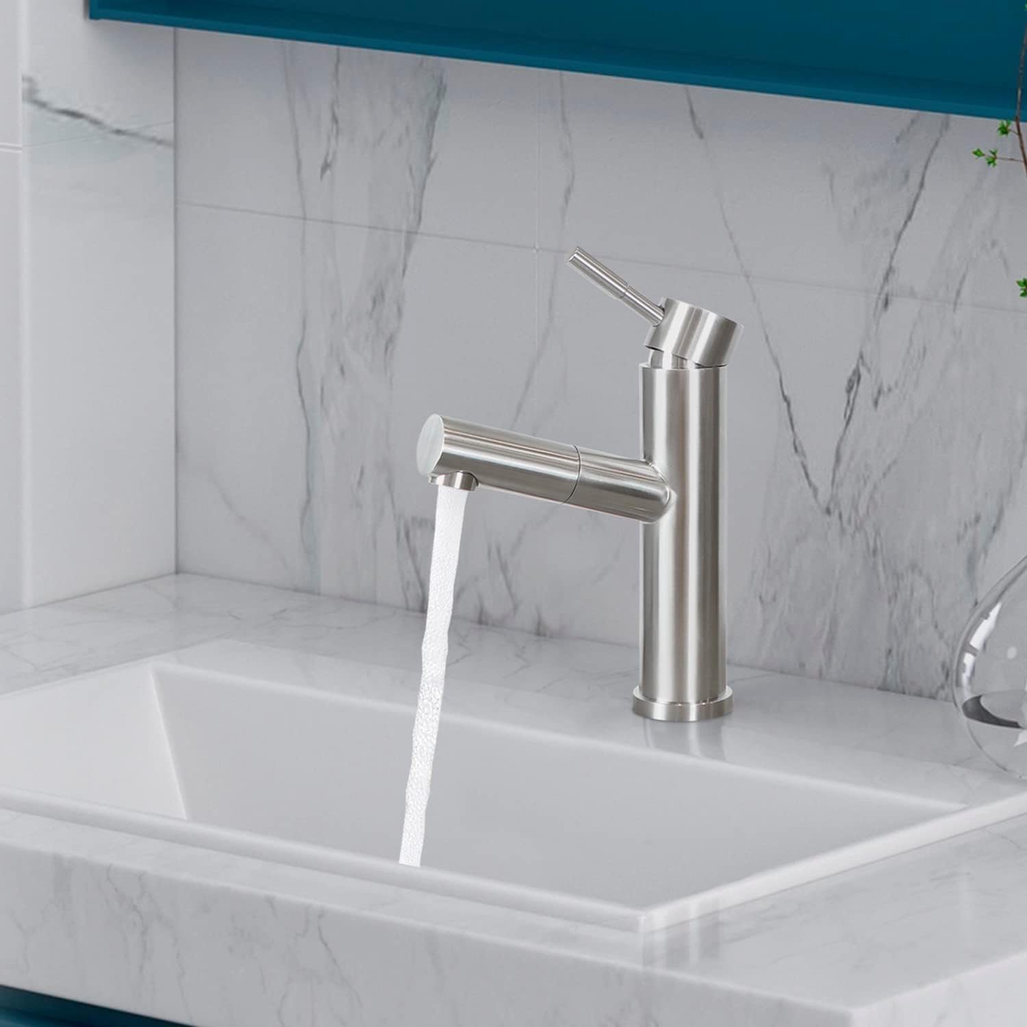 Nettlife Spültischarmatur Brause Wasserhahn Hochdruck Schwarz günstig online kaufen