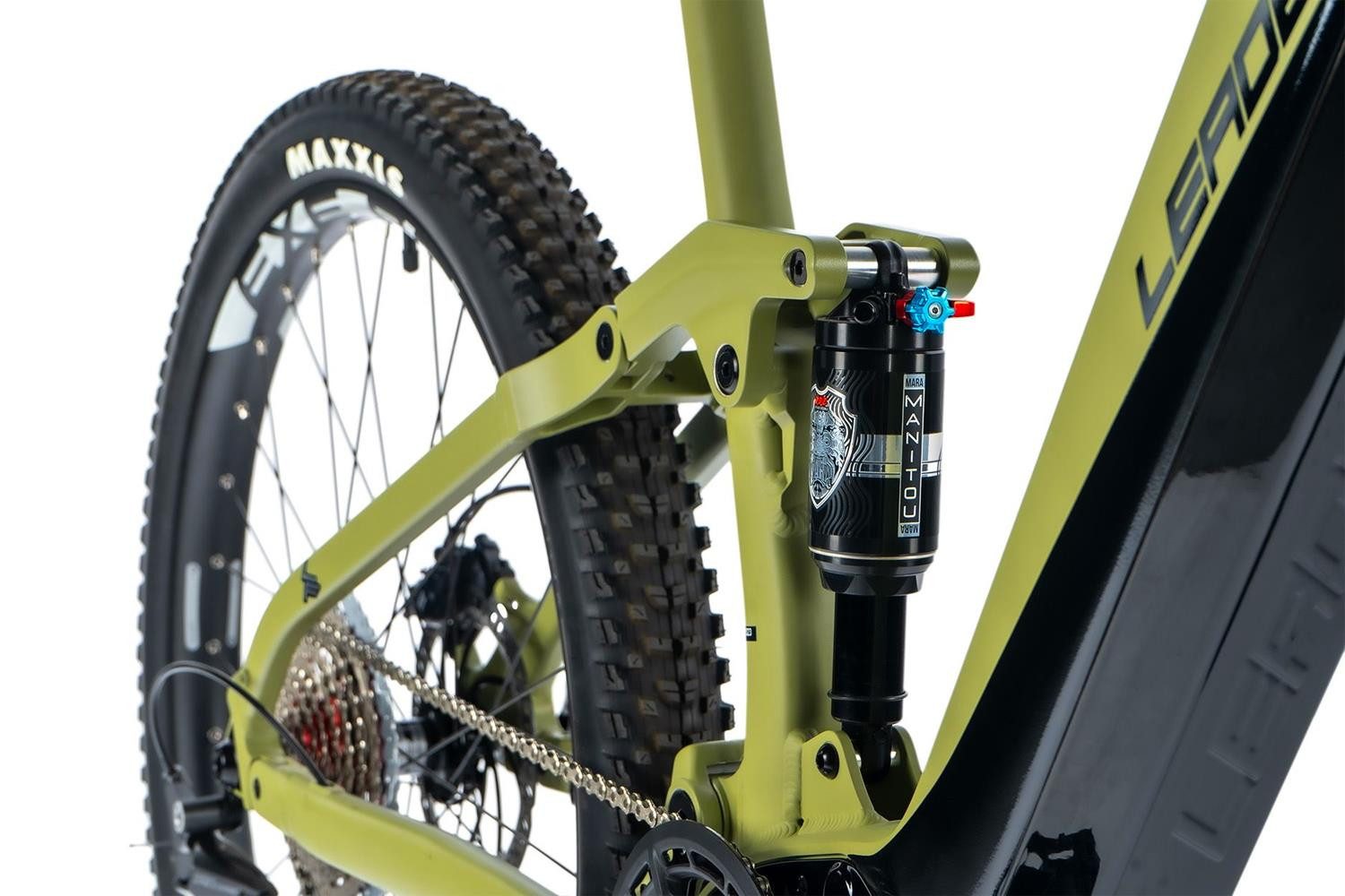 Leaderfox E-Bike Pedelec 29 Zoll LEADERFOX Ayra PANASONIC GX ULTIMATE 95Nm 720Wh Oliv RH50, 11 Gang Shimano, Mittelmotor, 720 Wh