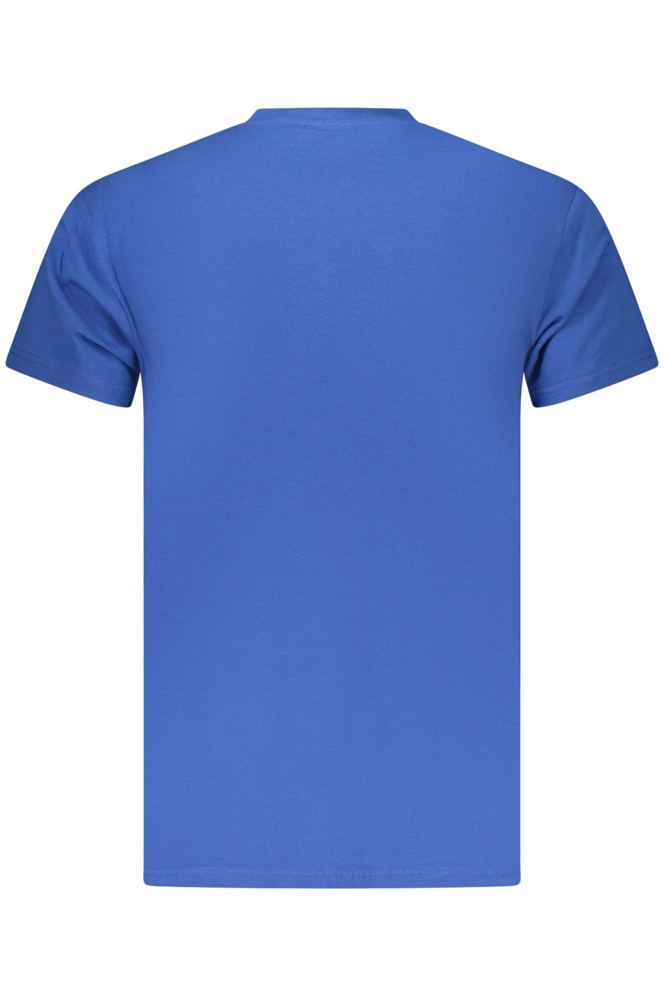 ICEBERG T-Shirt Herren Kurzarm T-Shirt Blau mit Logo und Vertikalem
