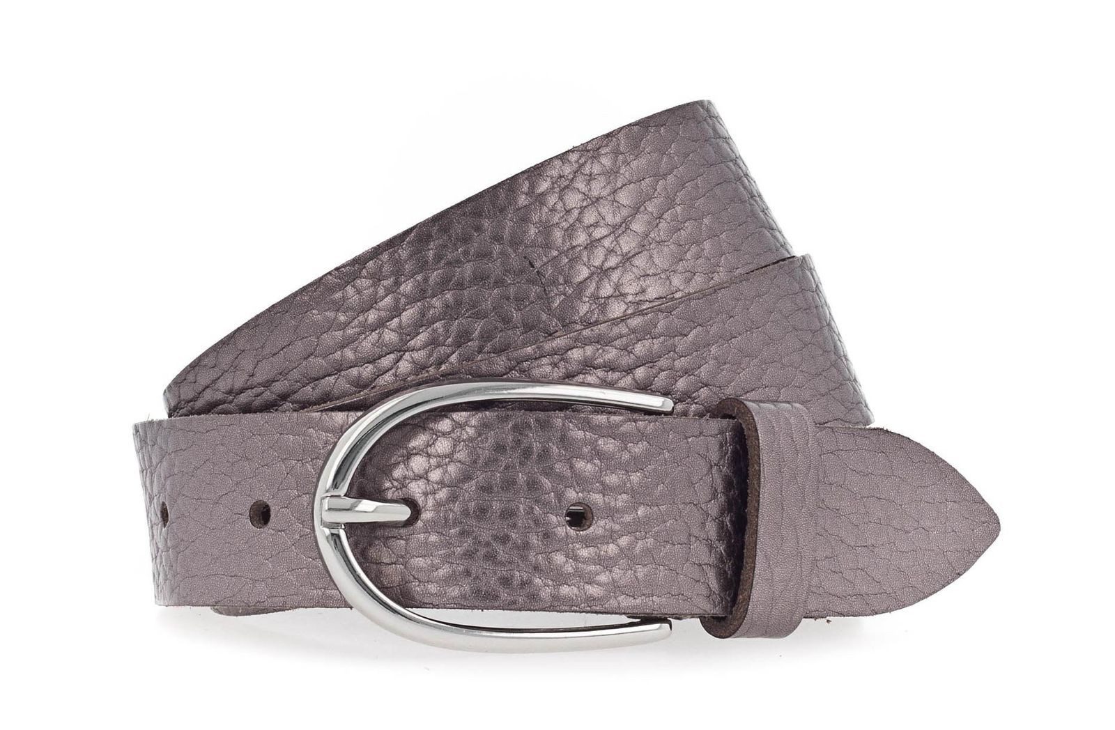 Vanzetti Ledergürtel 30mm Metallic Belt aus echtem Leder